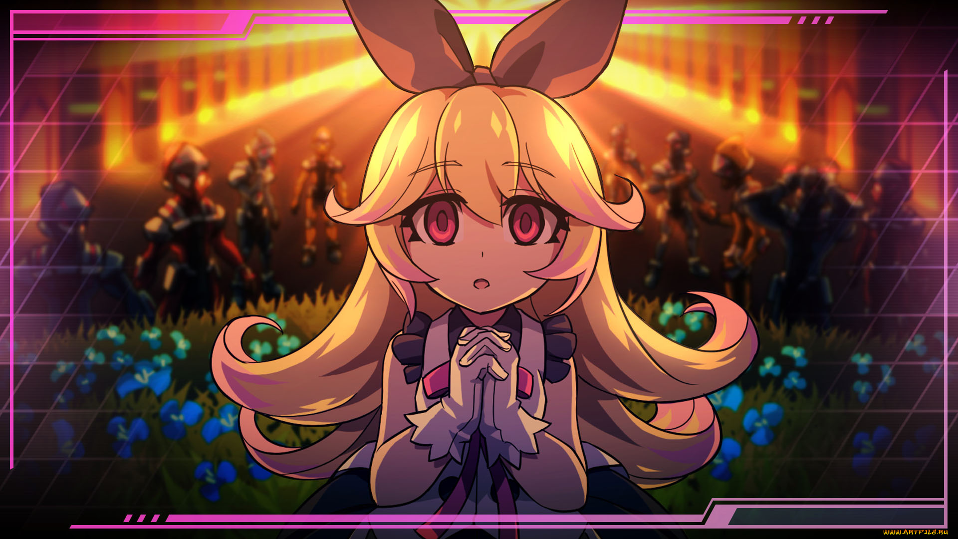 аниме, azure, striker, gunvolt, azure, striker, gunvolt, 2