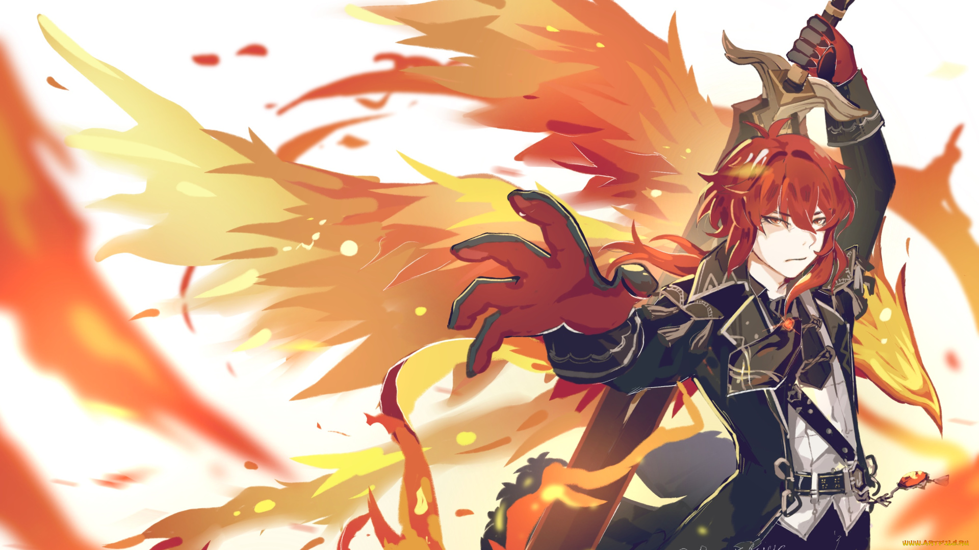 аниме, genshin, impact, genshin, impact