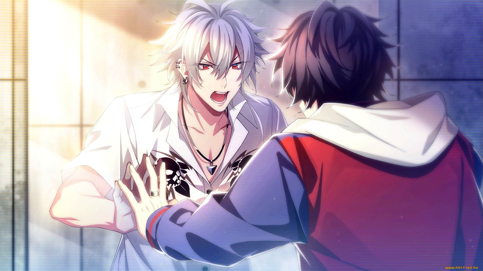 аниме, hypnosis, mic, hypnosis, mic