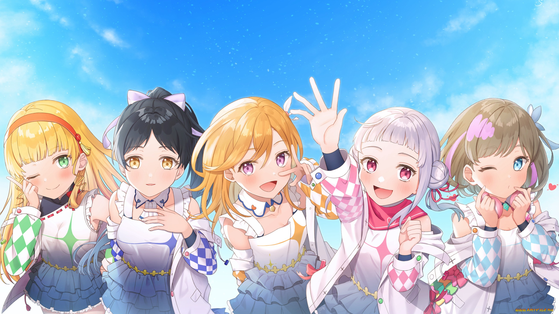 аниме, love, live, , school, idol, project, love, live, superstar