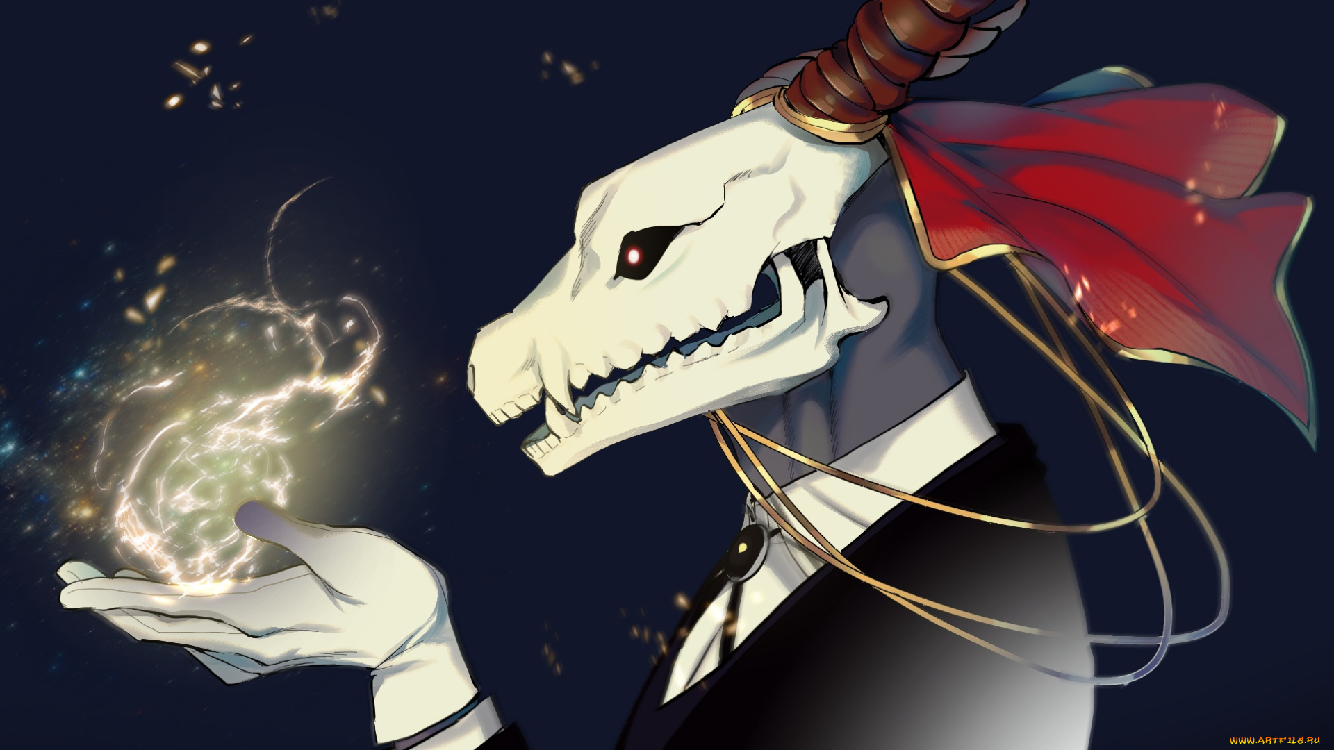 аниме, mahou, tsukai, no, yome, невеста, чародея