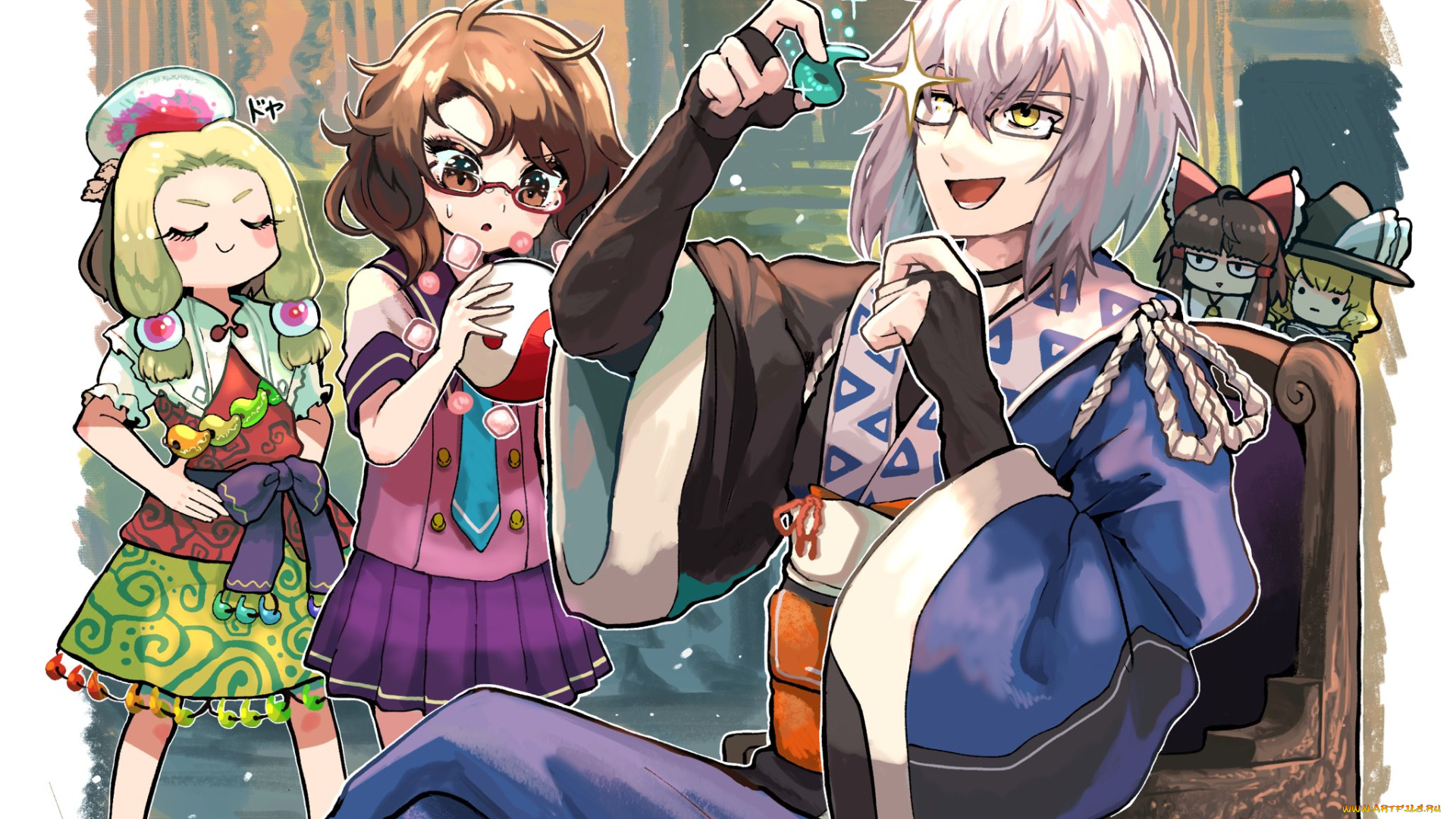 аниме, touhou, тоухоу