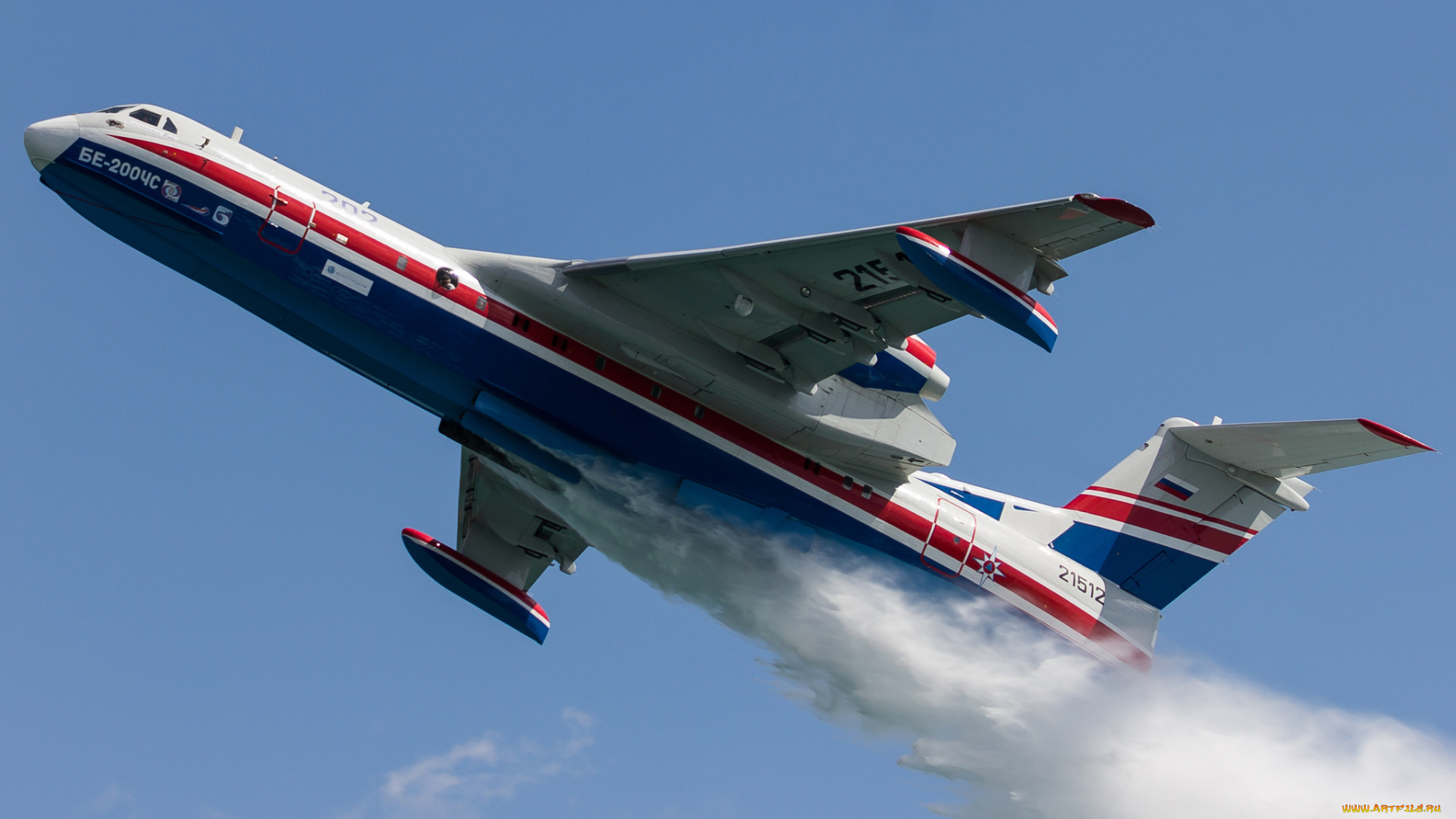 авиация, другое, самолет, полет, вода, небо