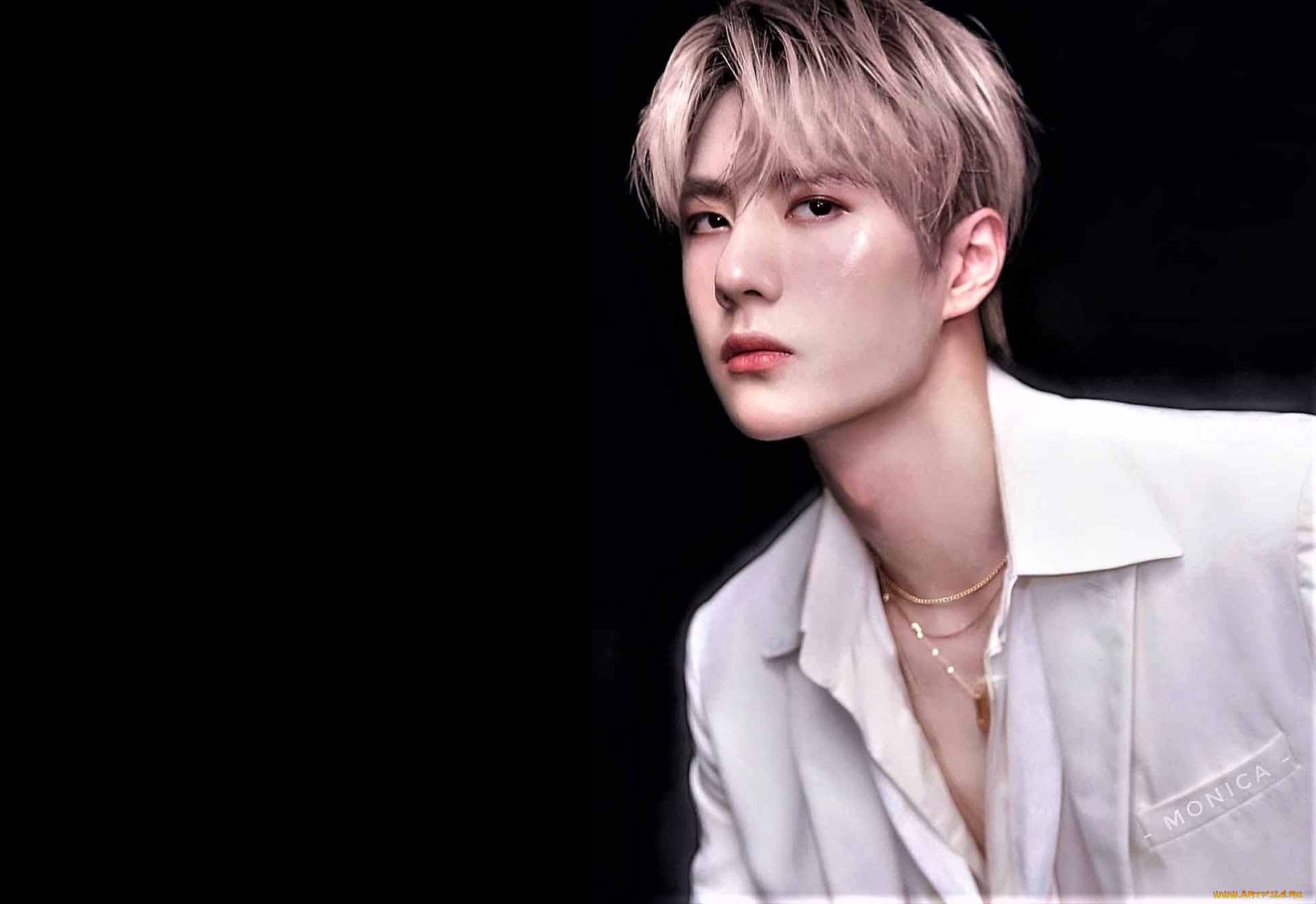 мужчины, wang, yi, bo, актер, певец, рубашка