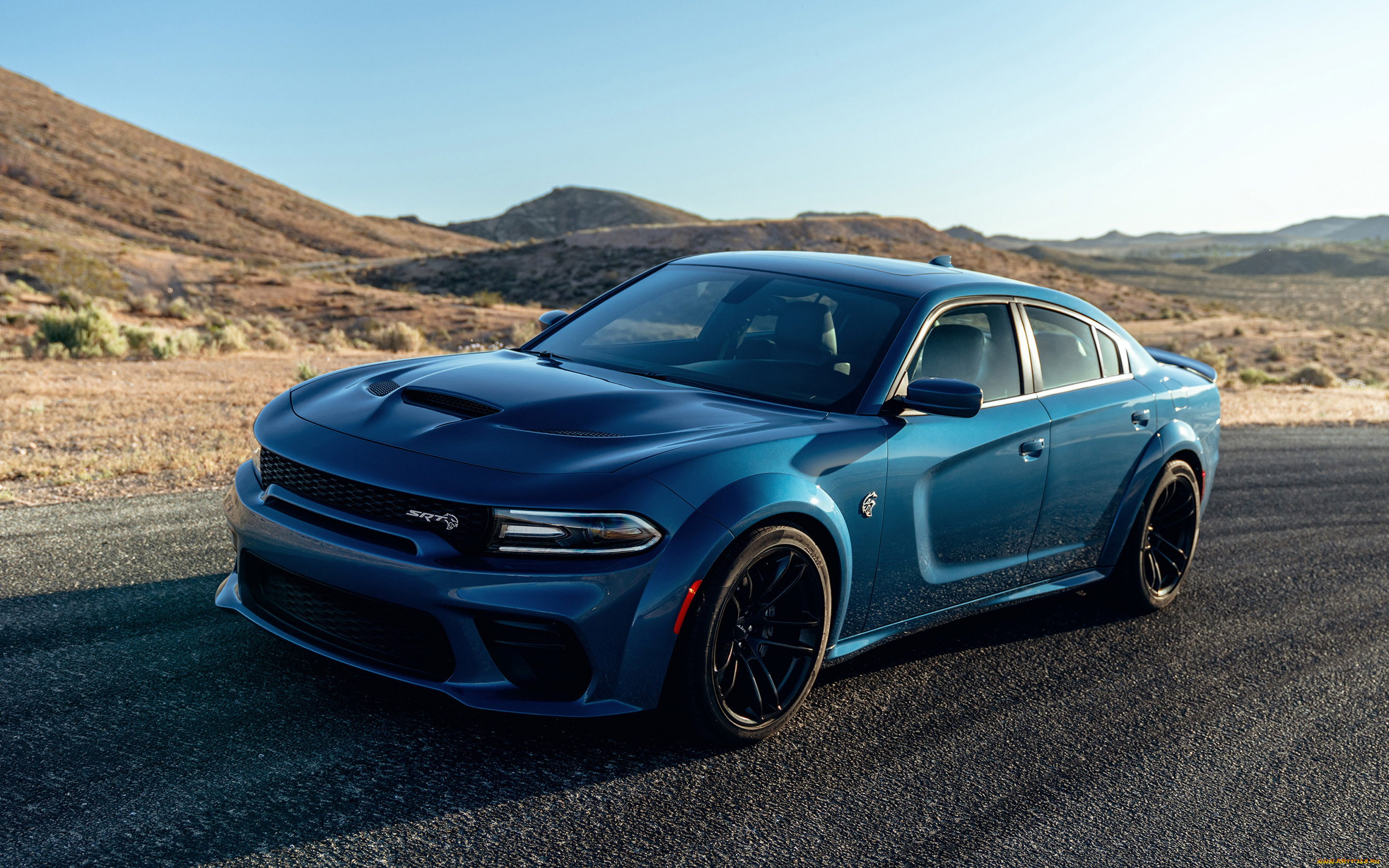 автомобили, dodge, challenger, srt, hellcat, 2022, экстерьер, новинка, синий, тюнинг, американские