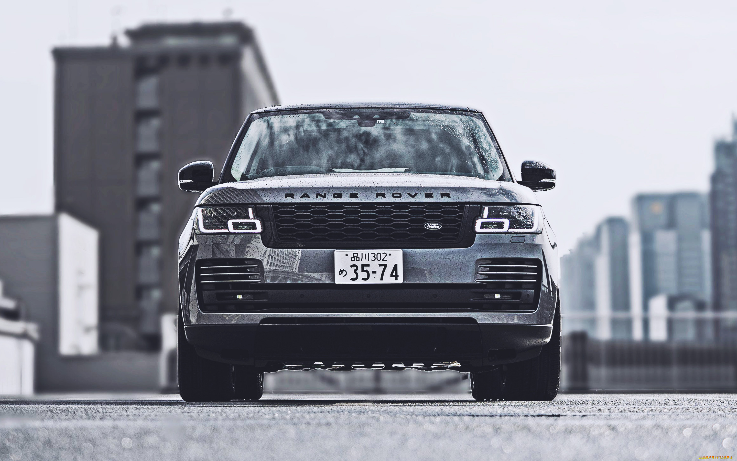 автомобили, range, rover, range, rover, vogue, вид, спереди, 2021, года, l405, внедорожники, jp, spec, роскошные
