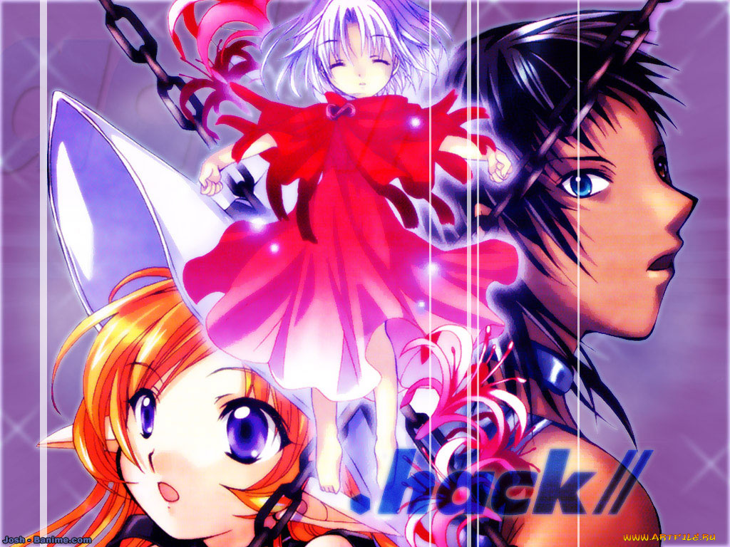 аниме, hack, sign