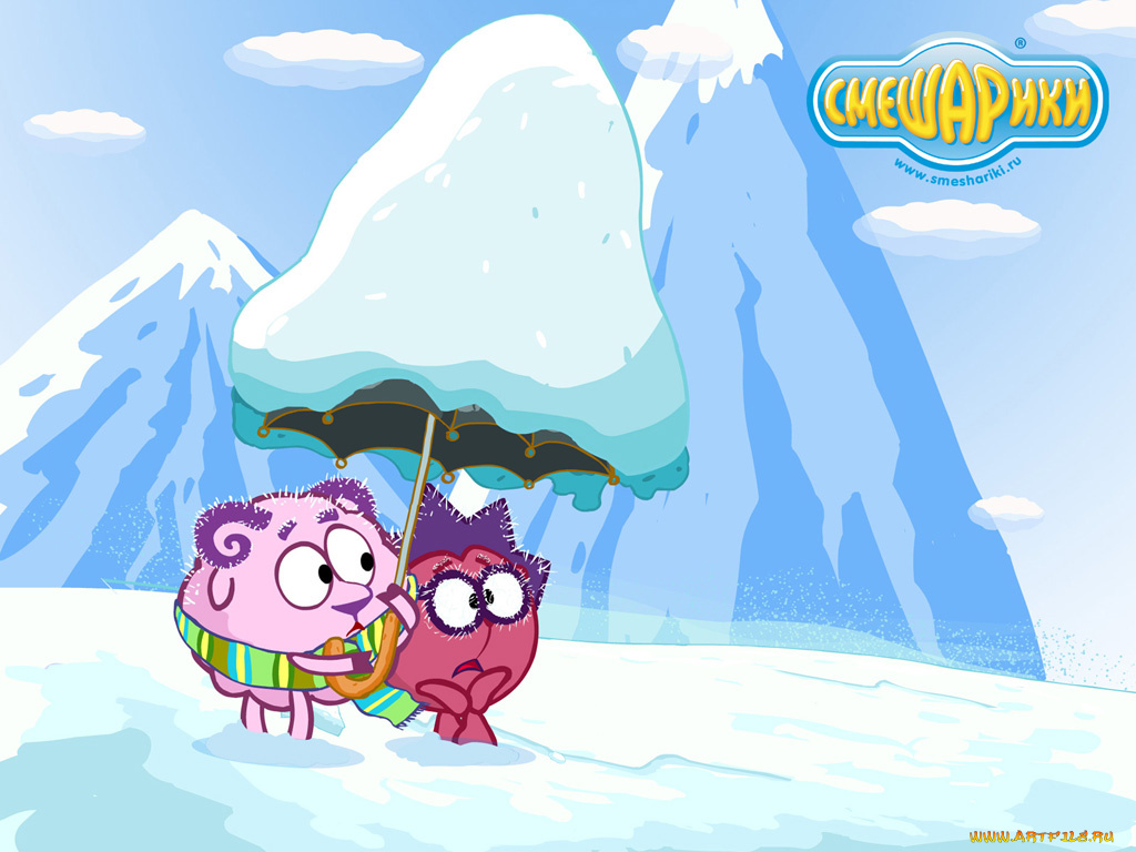 мультфильмы, смешарики