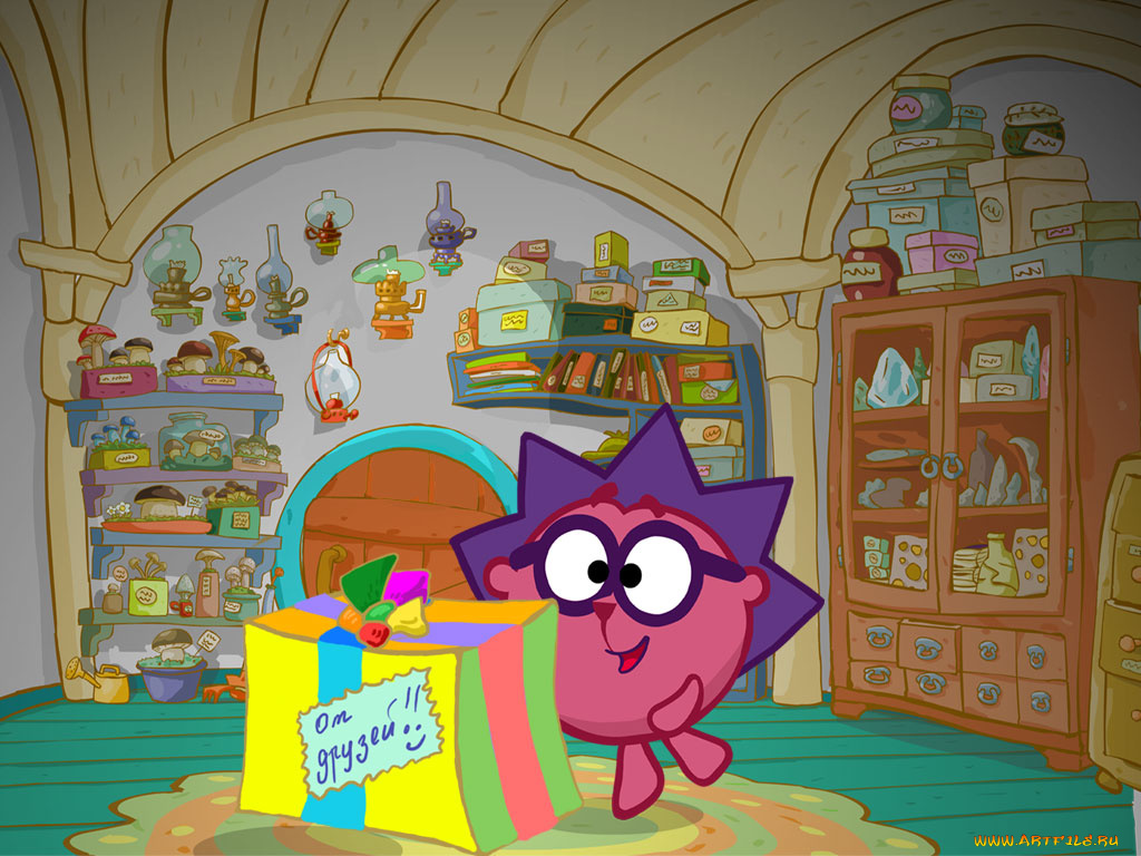 мультфильмы, смешарики