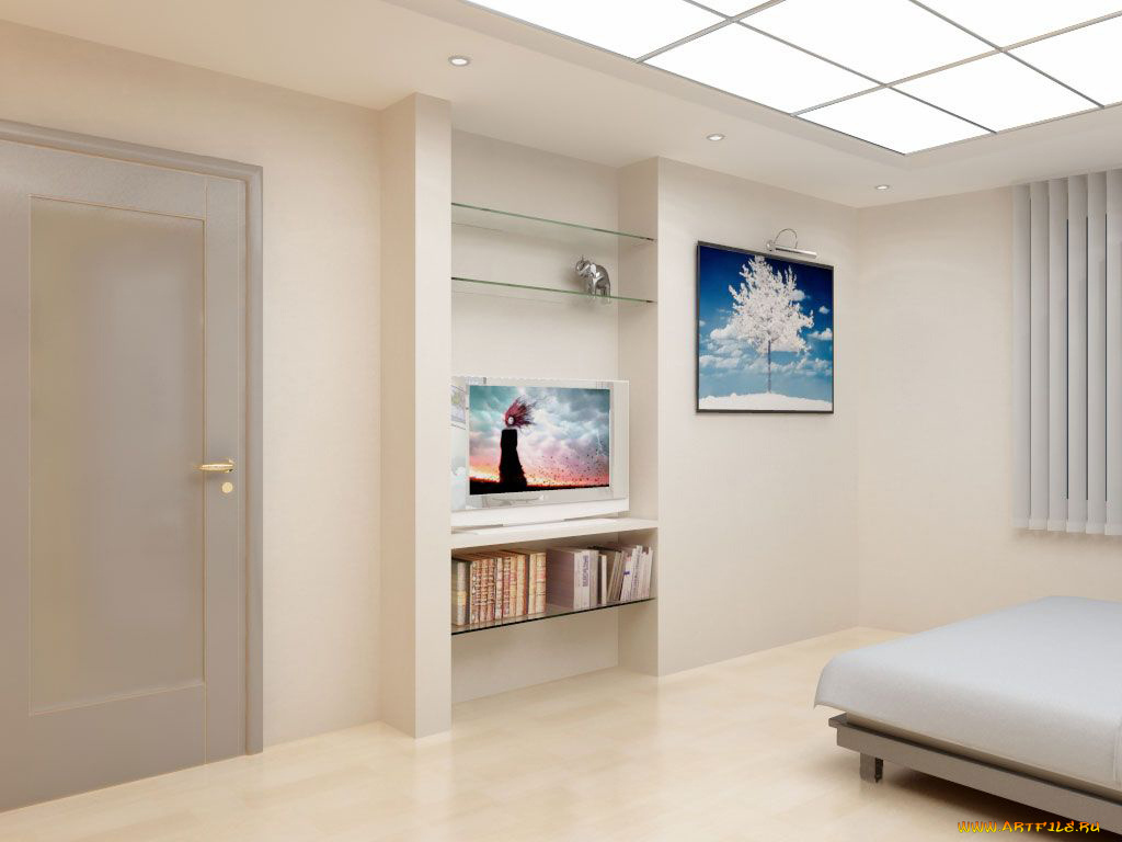 интерьер, спальня