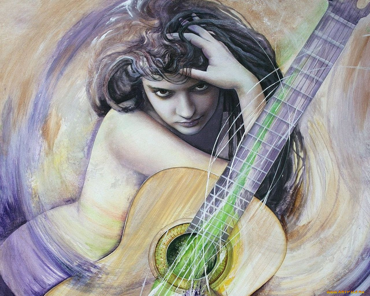 christiane, vleugels, рисованные