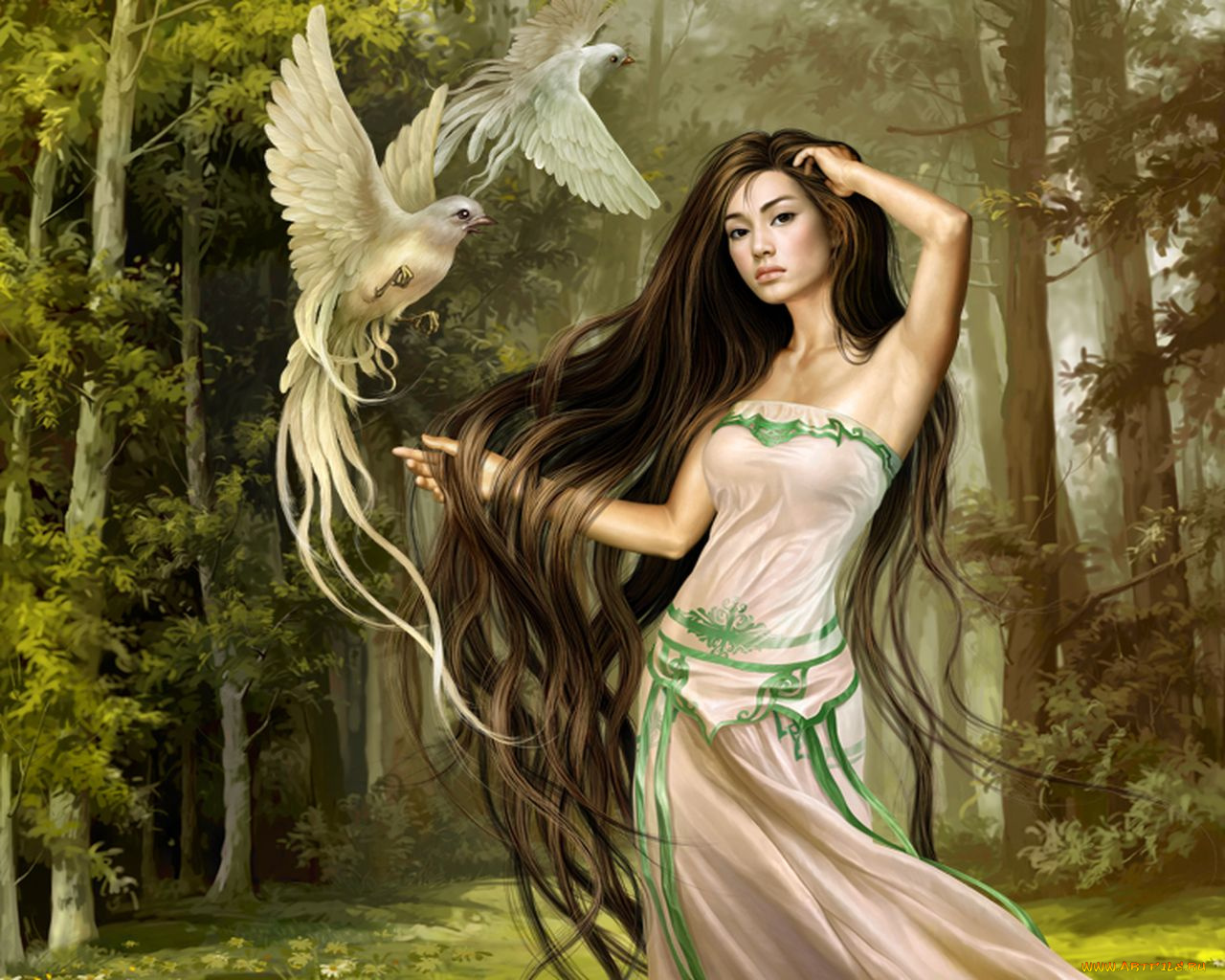 фэнтези, девушки