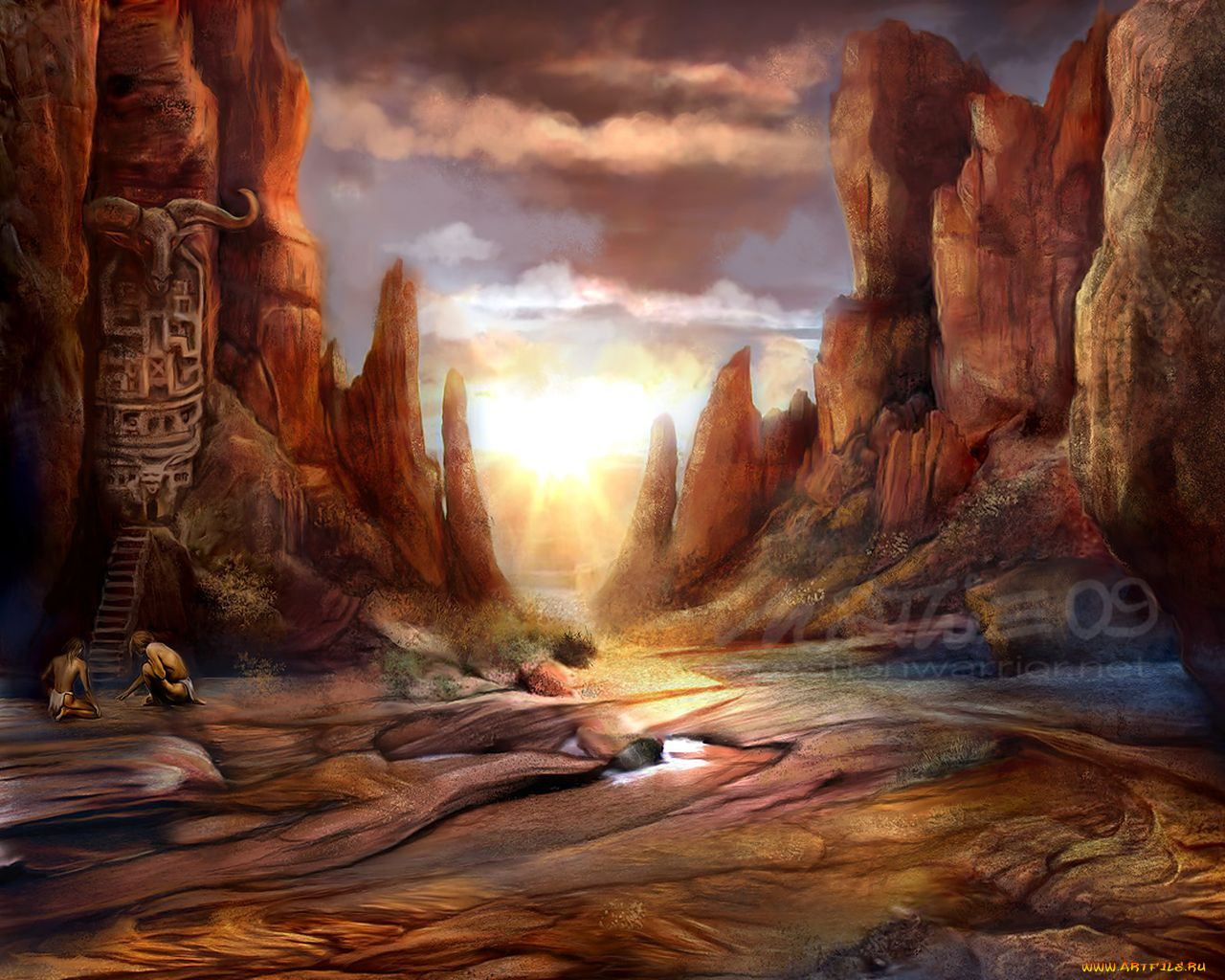 фэнтези, пейзажи