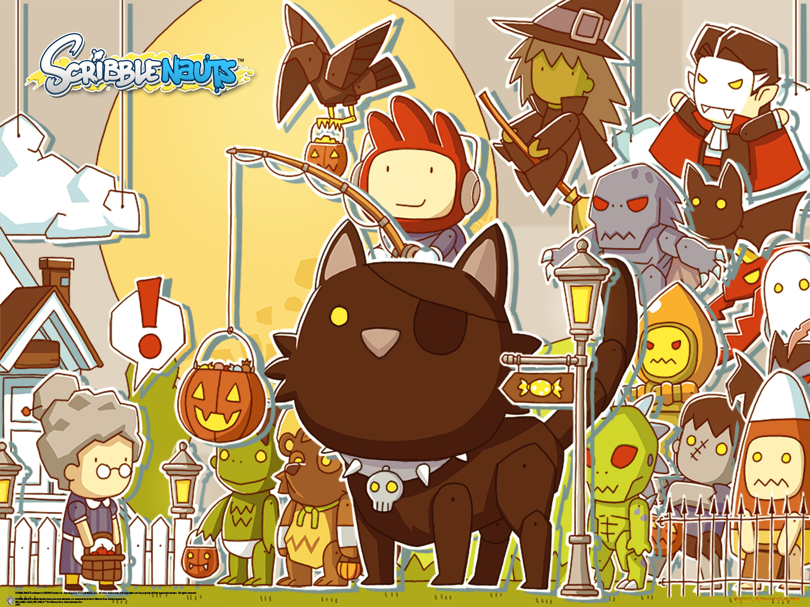 scribblenauts, видео, игры