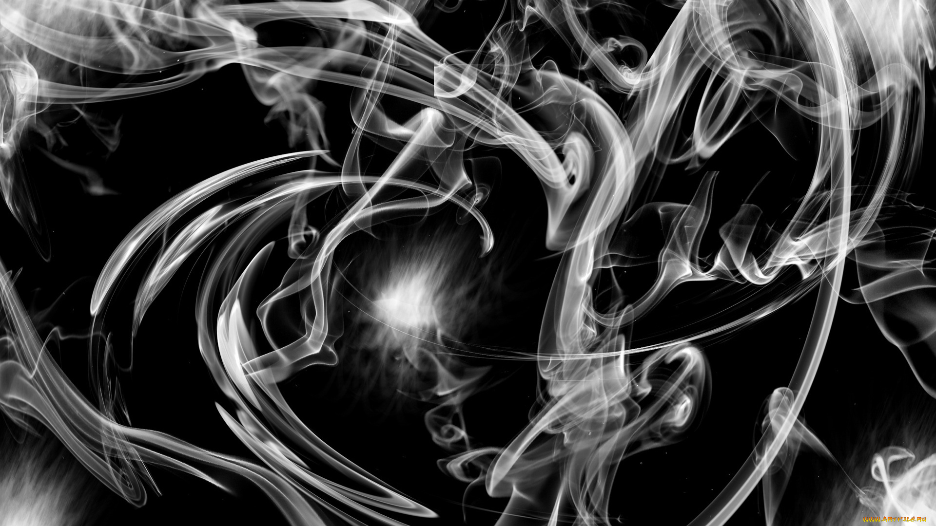 3д, графика, abstract, абстракции, тёмный, фон, дымка