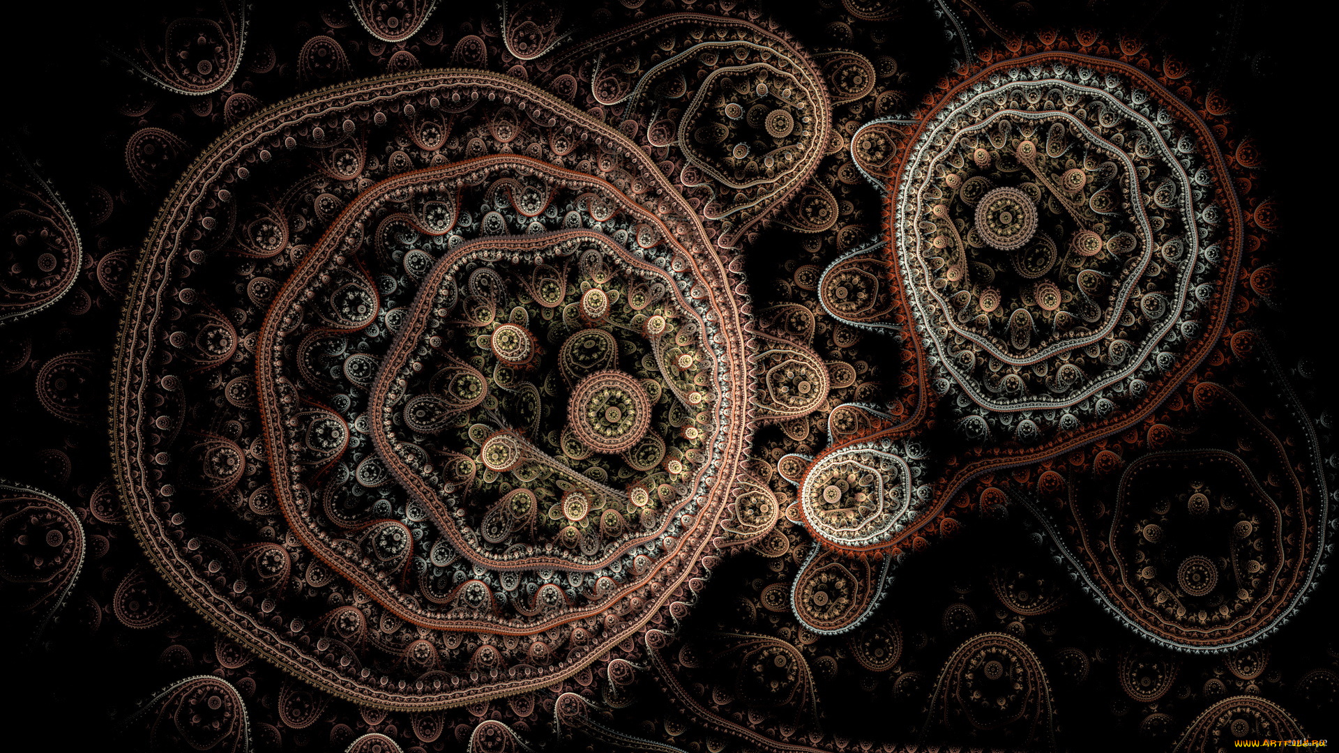 3д, графика, fractal, фракталы, абстракция