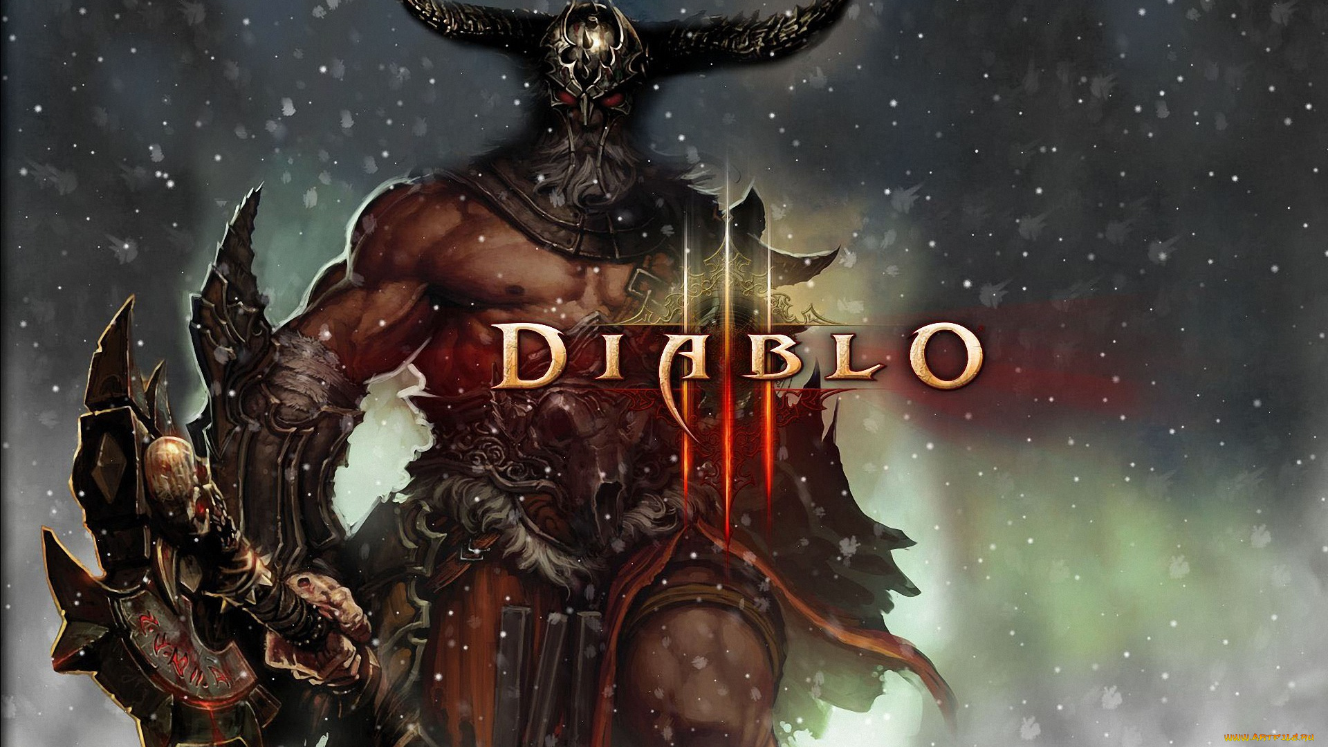 barbarian, видео, игры, diablo, iii