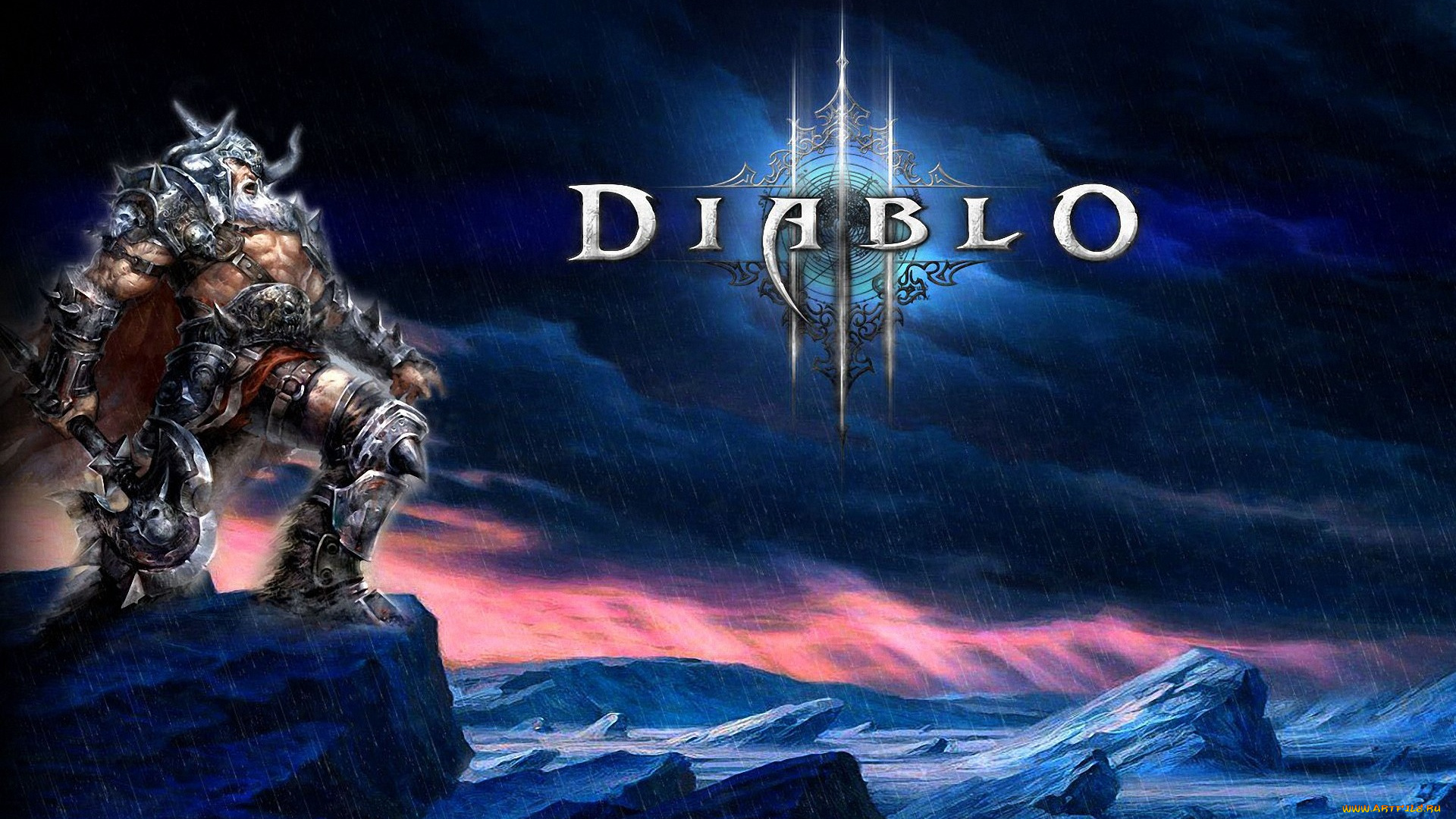 barbarian, видео, игры, diablo, iii