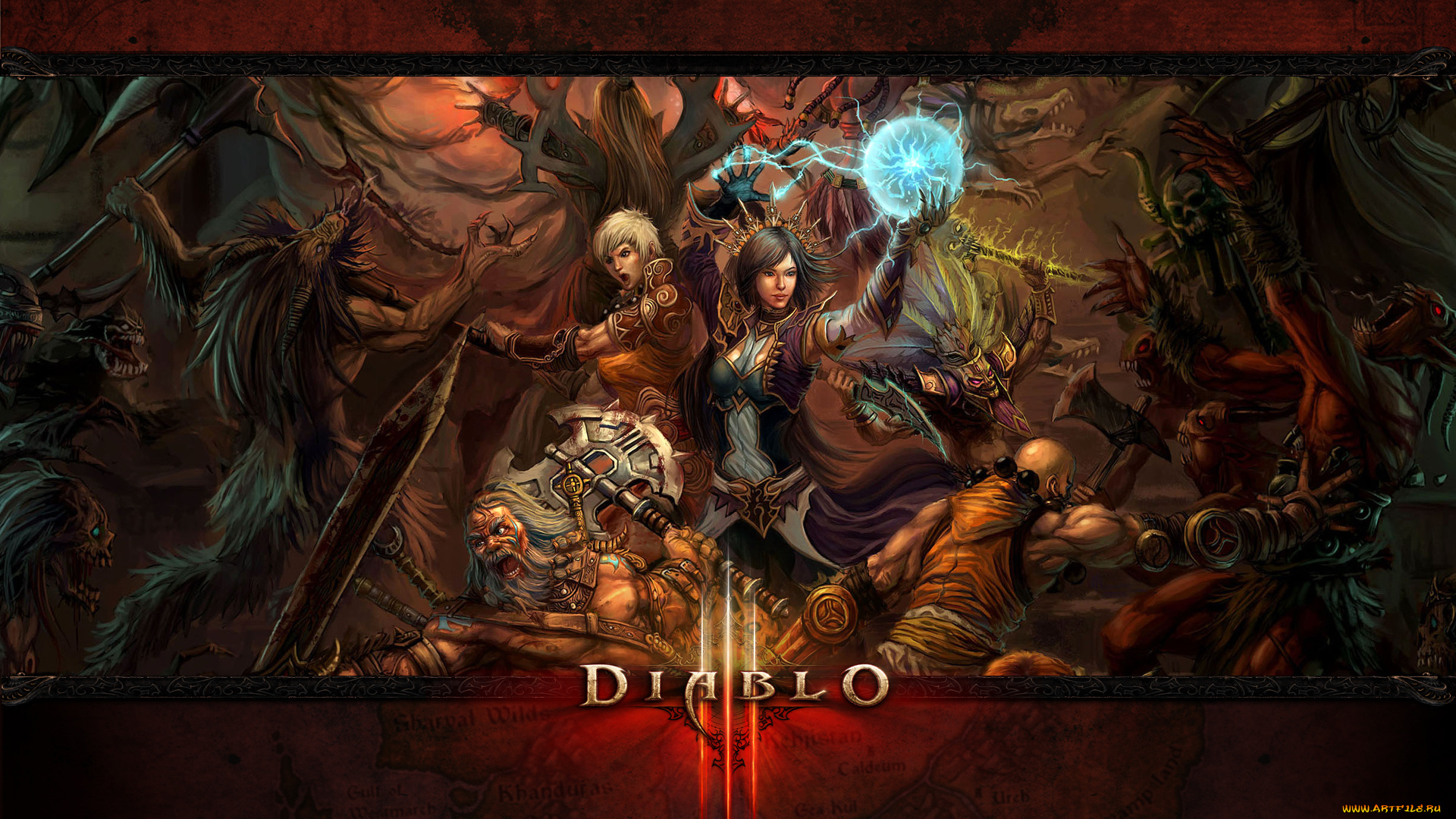 bloody, battle, видео, игры, diablo, iii