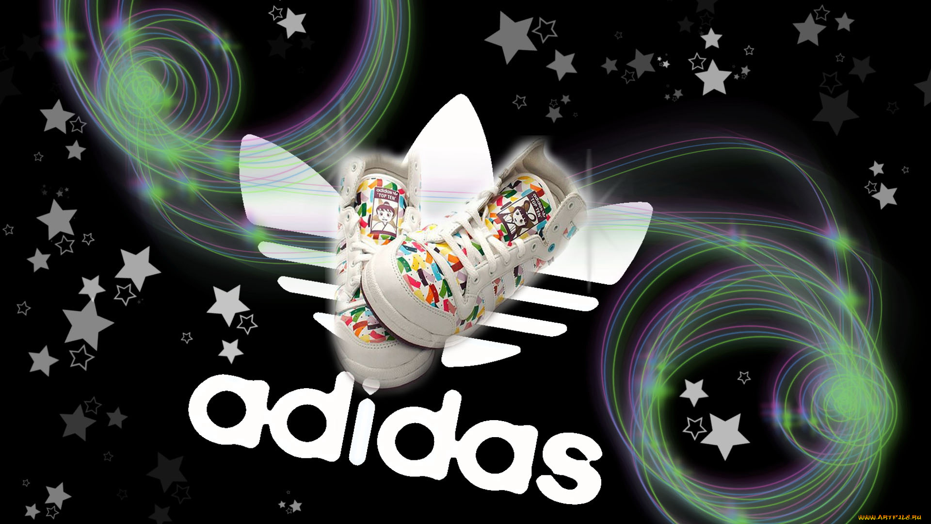 бренды, adidas, графика, логотип, обувь
