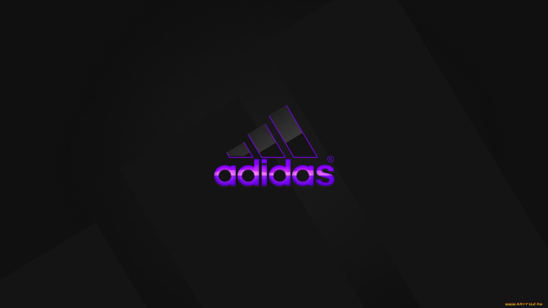 бренды, adidas, сиреневый, тёмный