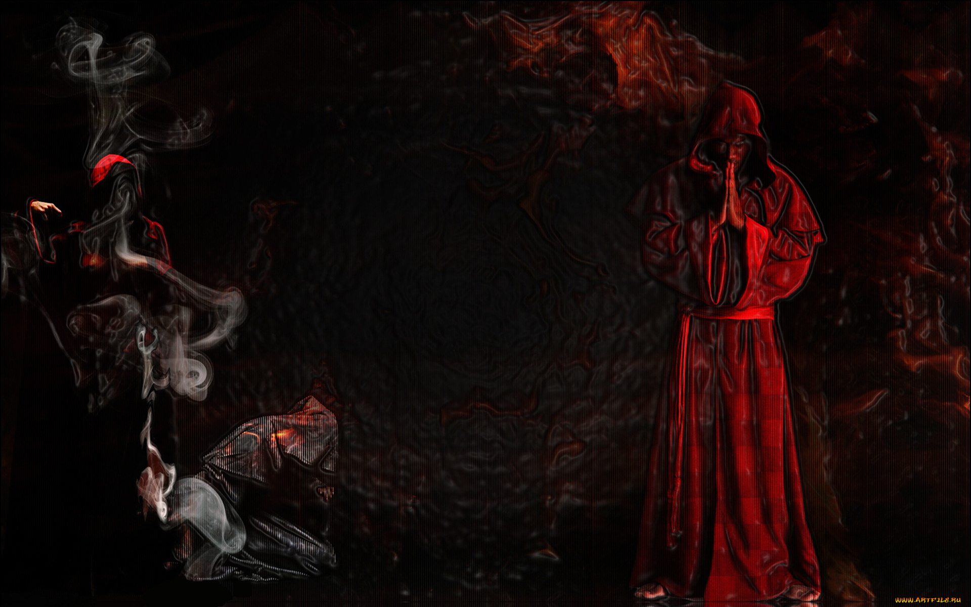 3д, графика, religion, религия, монах