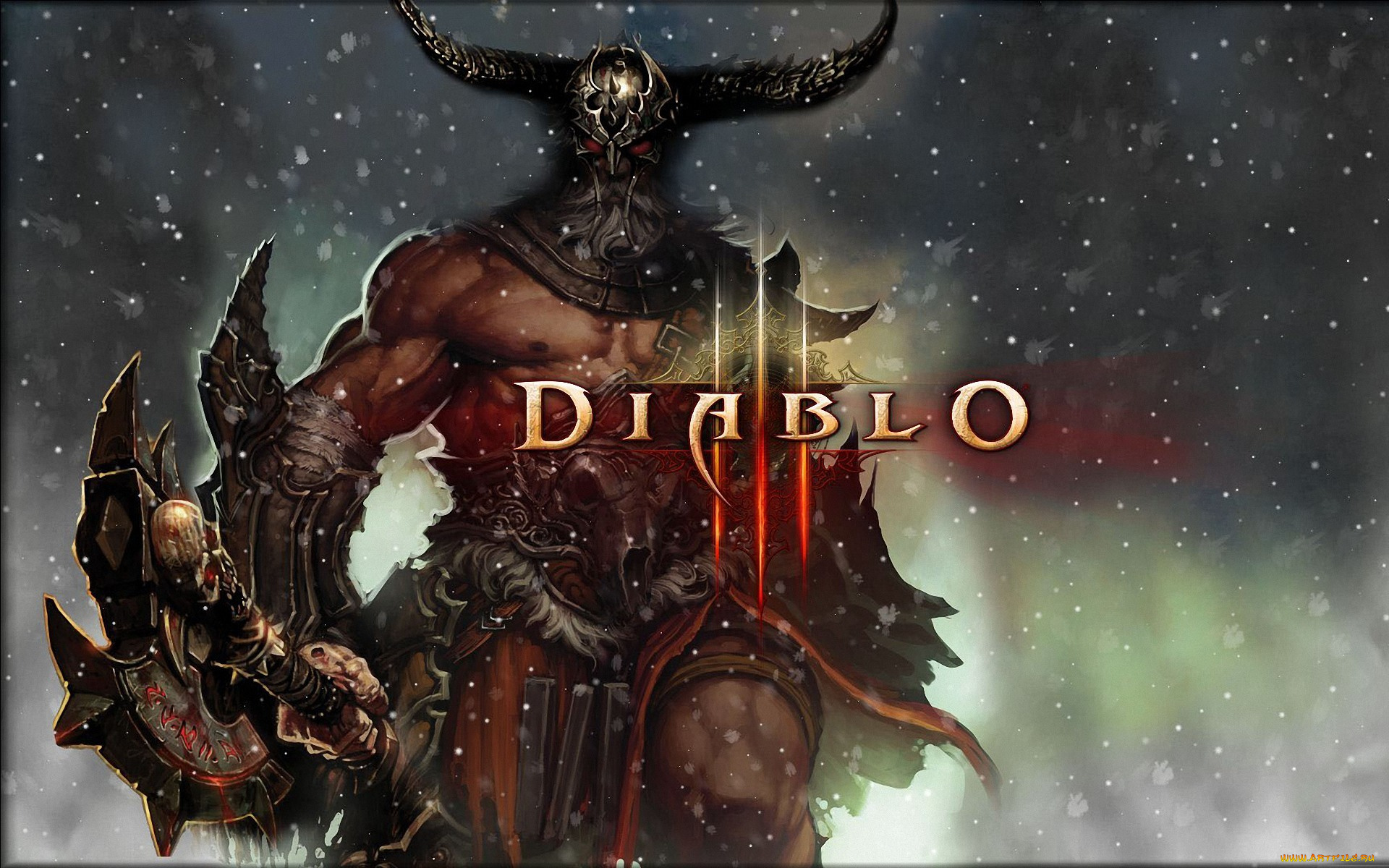 barbarian, видео, игры, diablo, iii