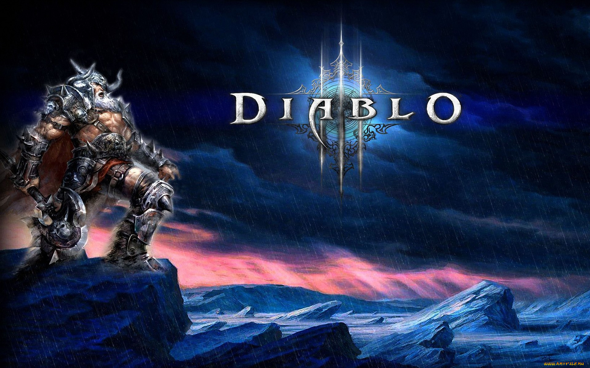 barbarian, видео, игры, diablo, iii