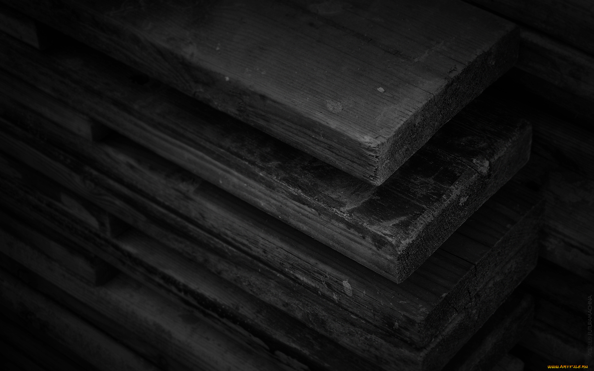 разное, текстуры, доски, тёмный, фон
