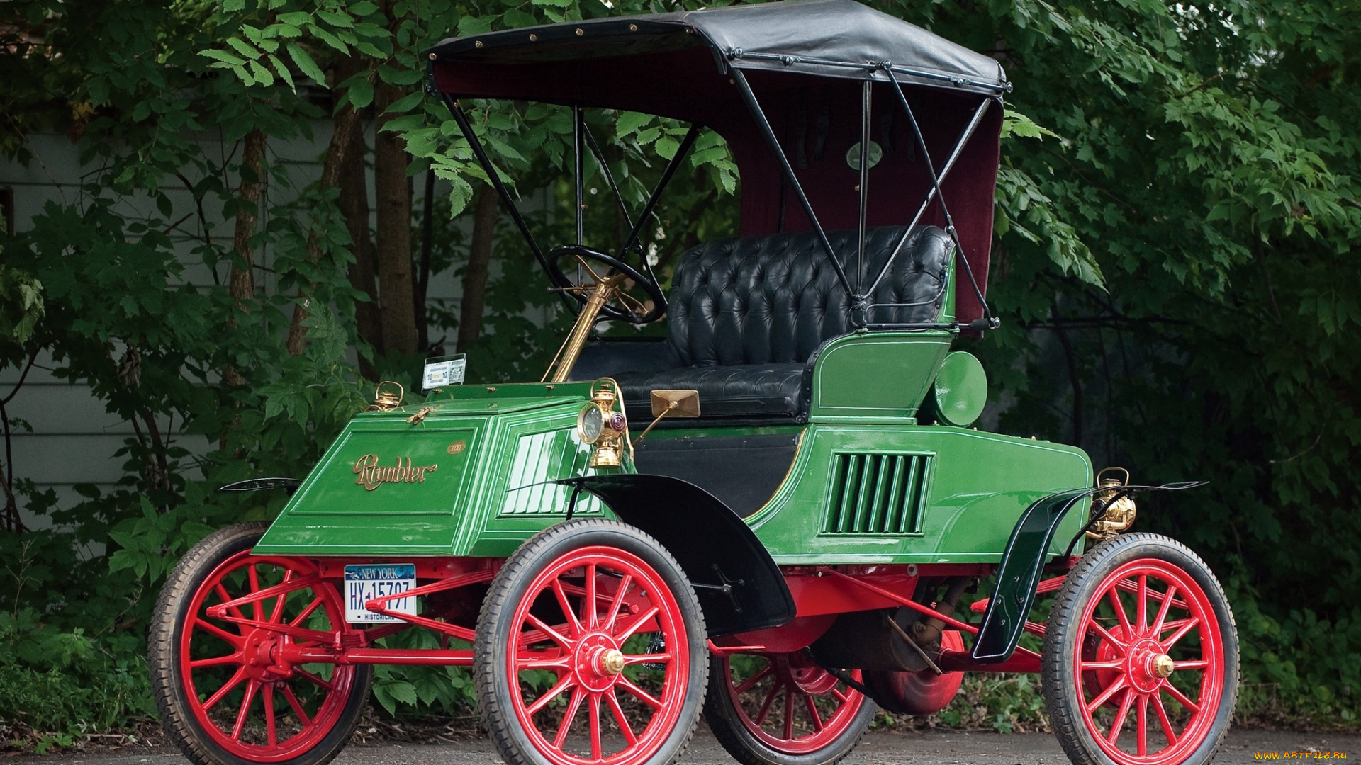 автомобили, классика, автомобиль, дорога, деревья