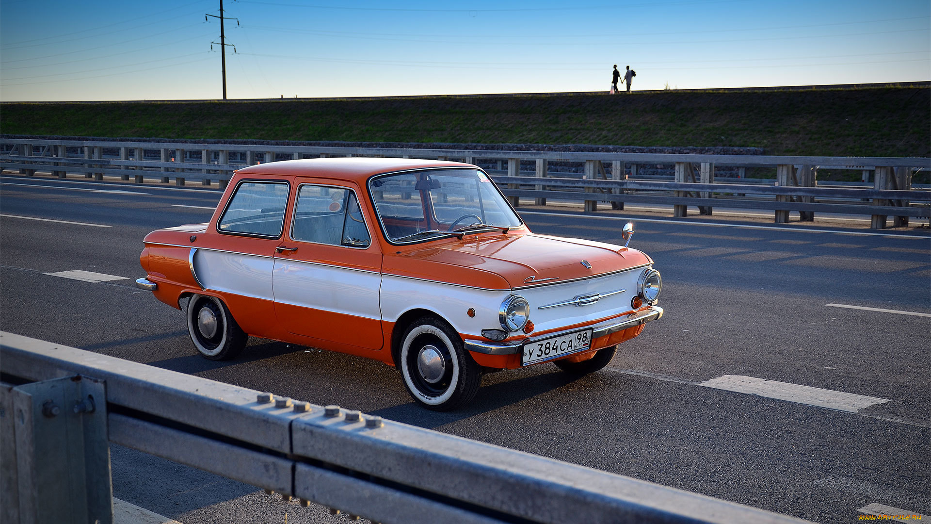 автомобили, заз, ссср, фон, запорожец, дорога, ретро