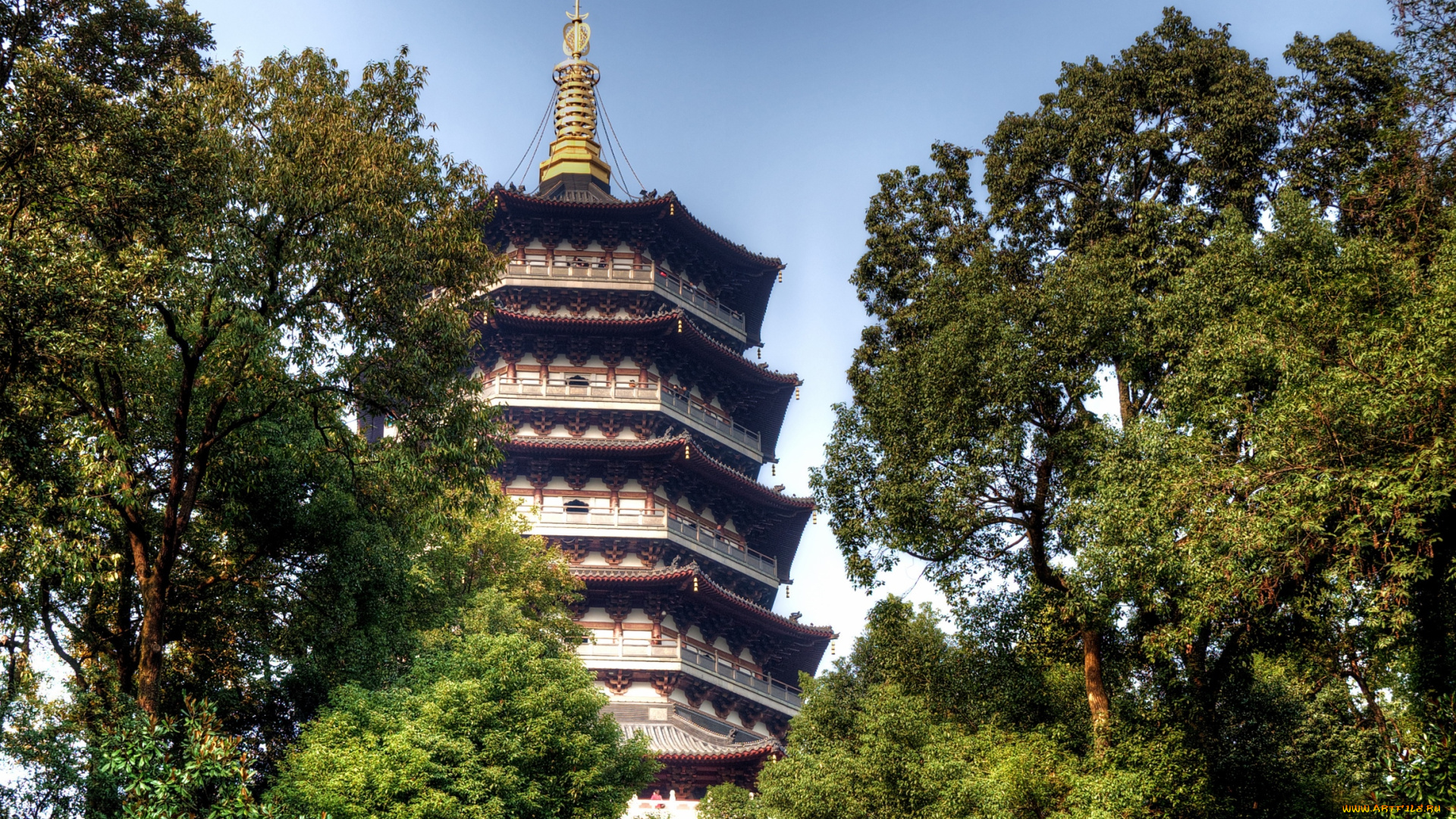 города, буддистские, другие, храмы, пагода