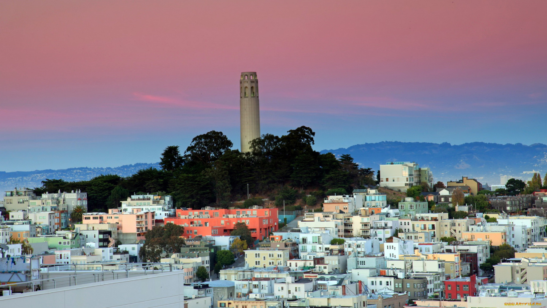 города, сан, франциско, сша, дома, сан-франциско, san, francisco