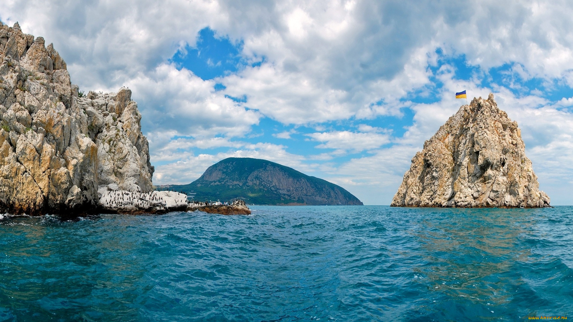 природа, моря, океаны, море, скалы, Черное, крым