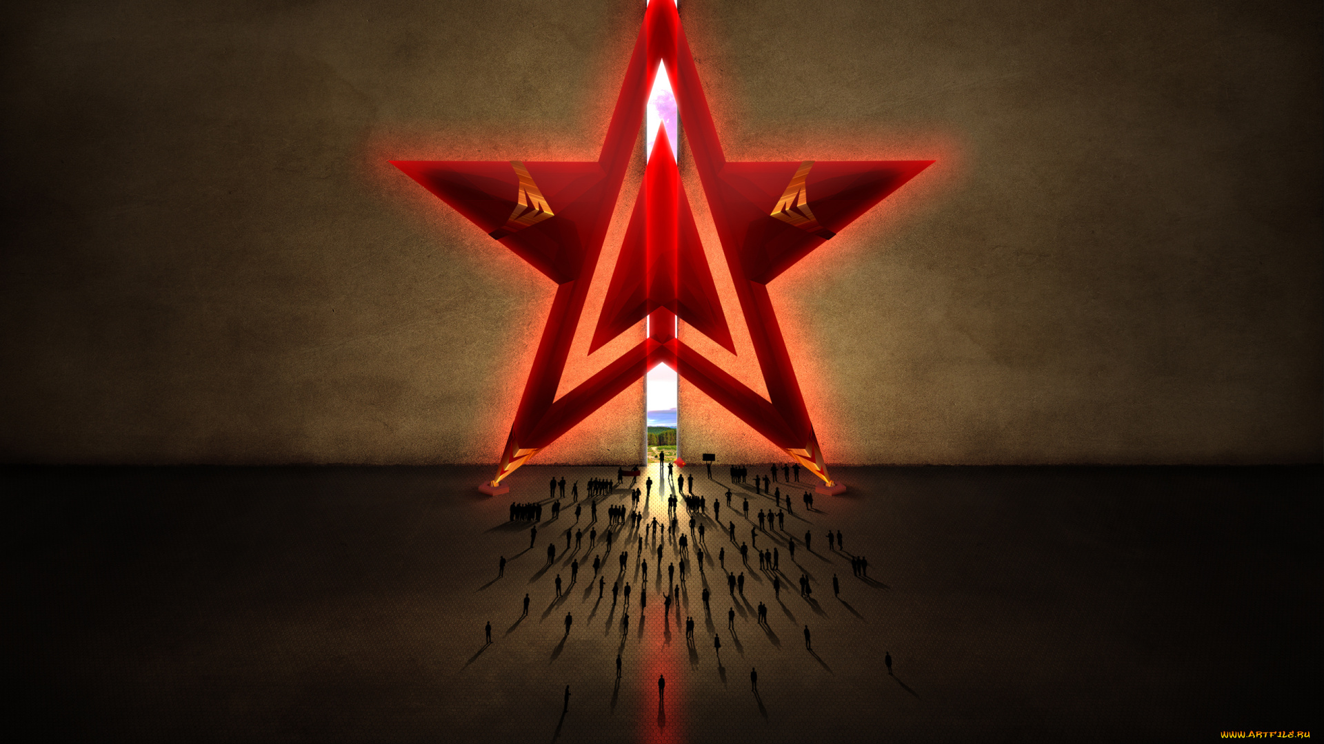 разное, компьютерный, дизайн, звезда