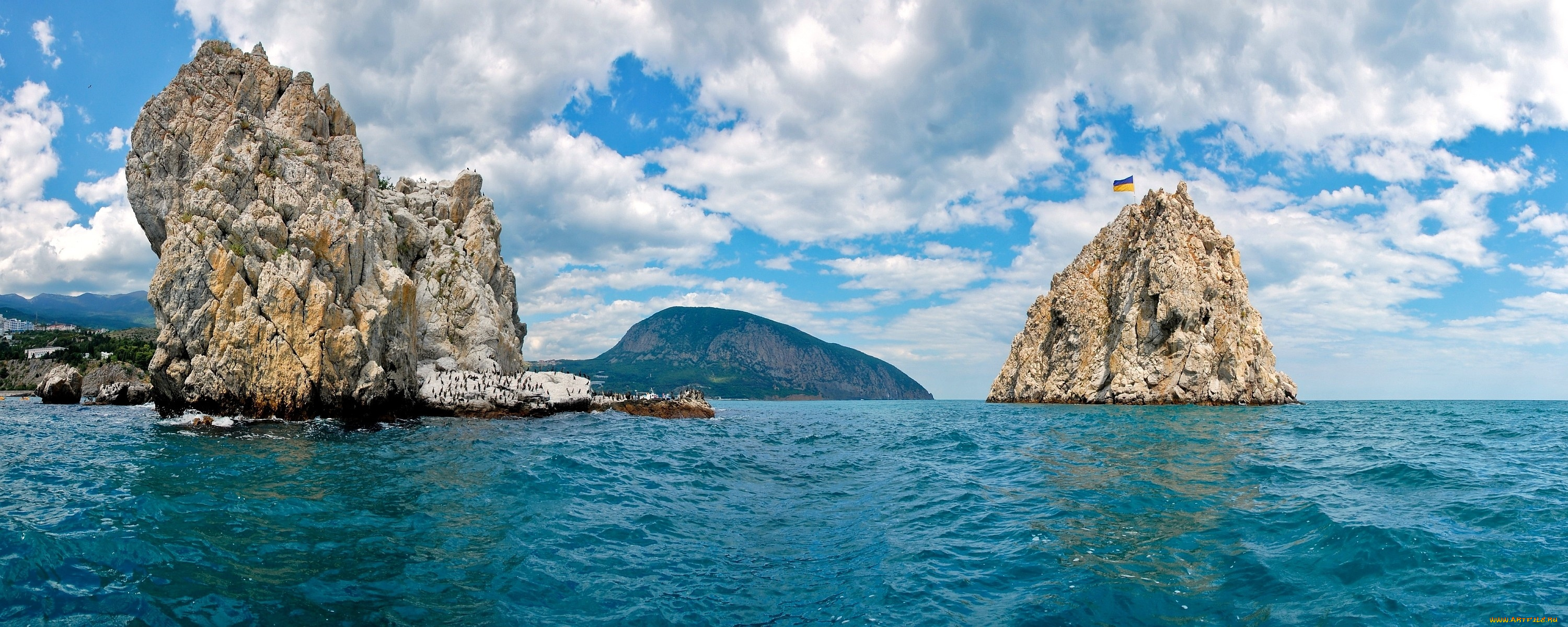 природа, моря, океаны, море, скалы, Черное, крым