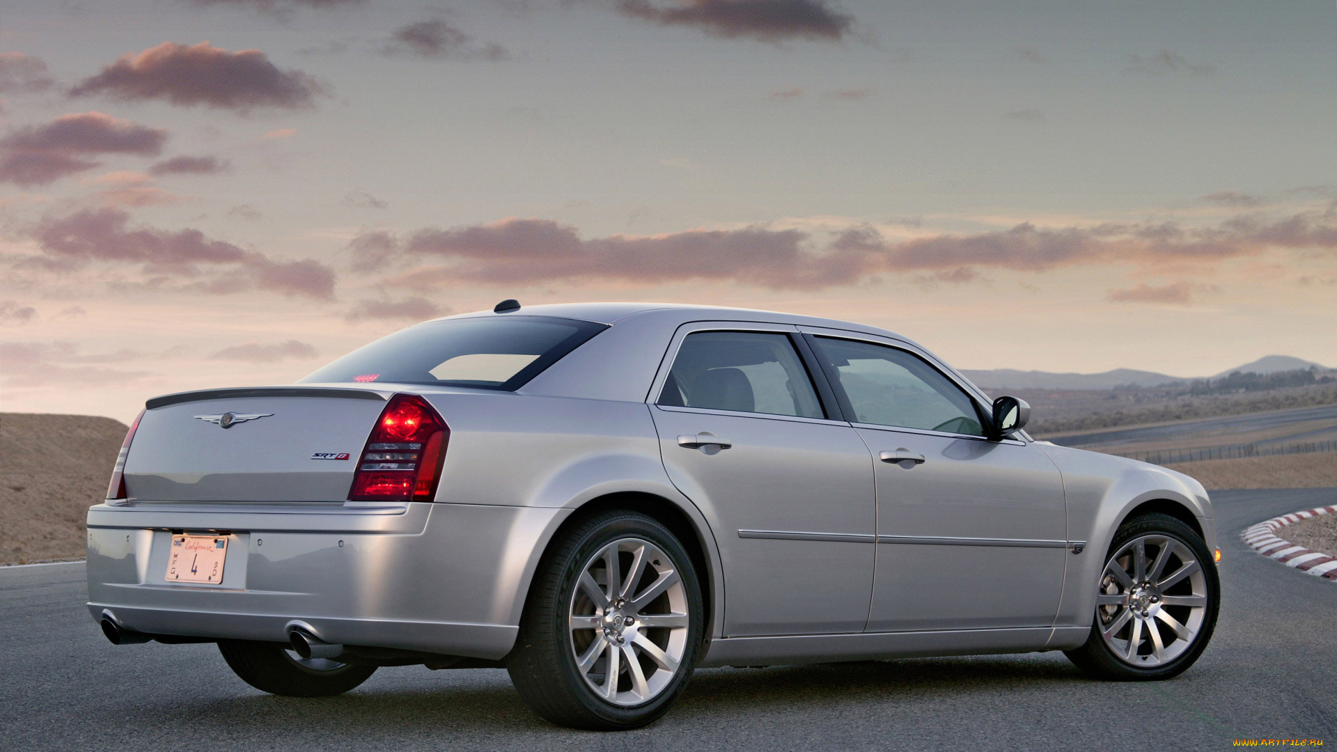 автомобили, chrysler, 2005г, lx, srt8, 300c, серый