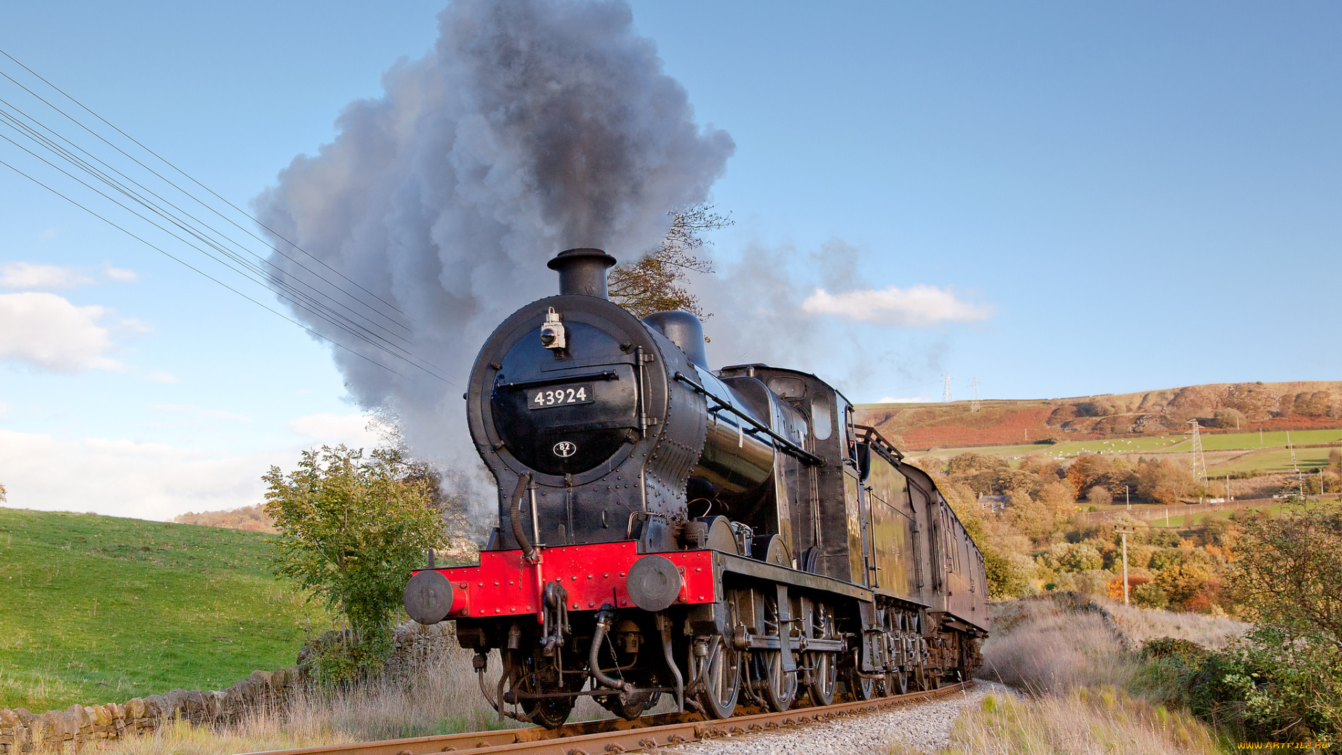 техника, паровозы, паровоз, дорога, железная