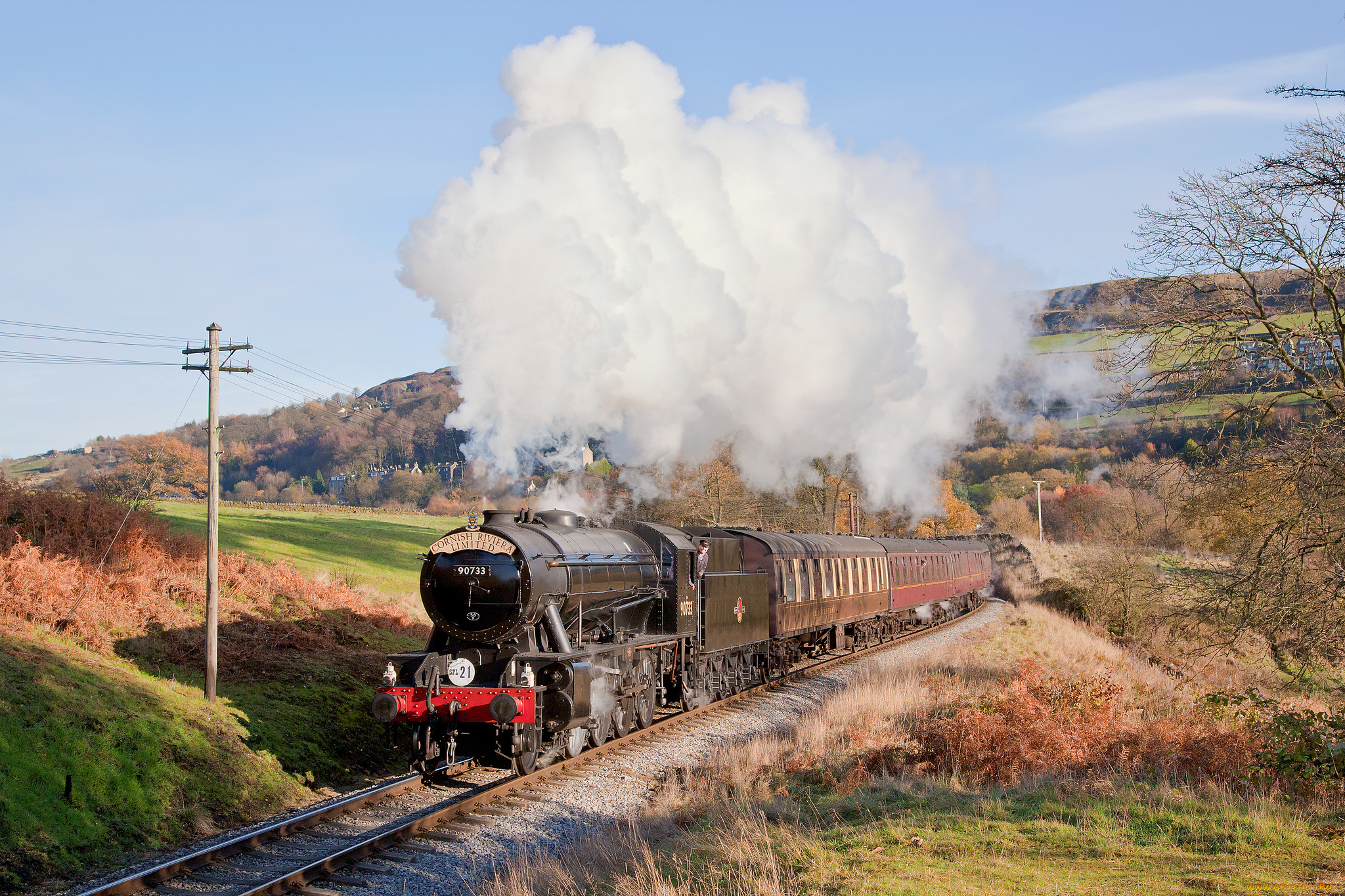 техника, паровозы, паровоз, дорога, железная