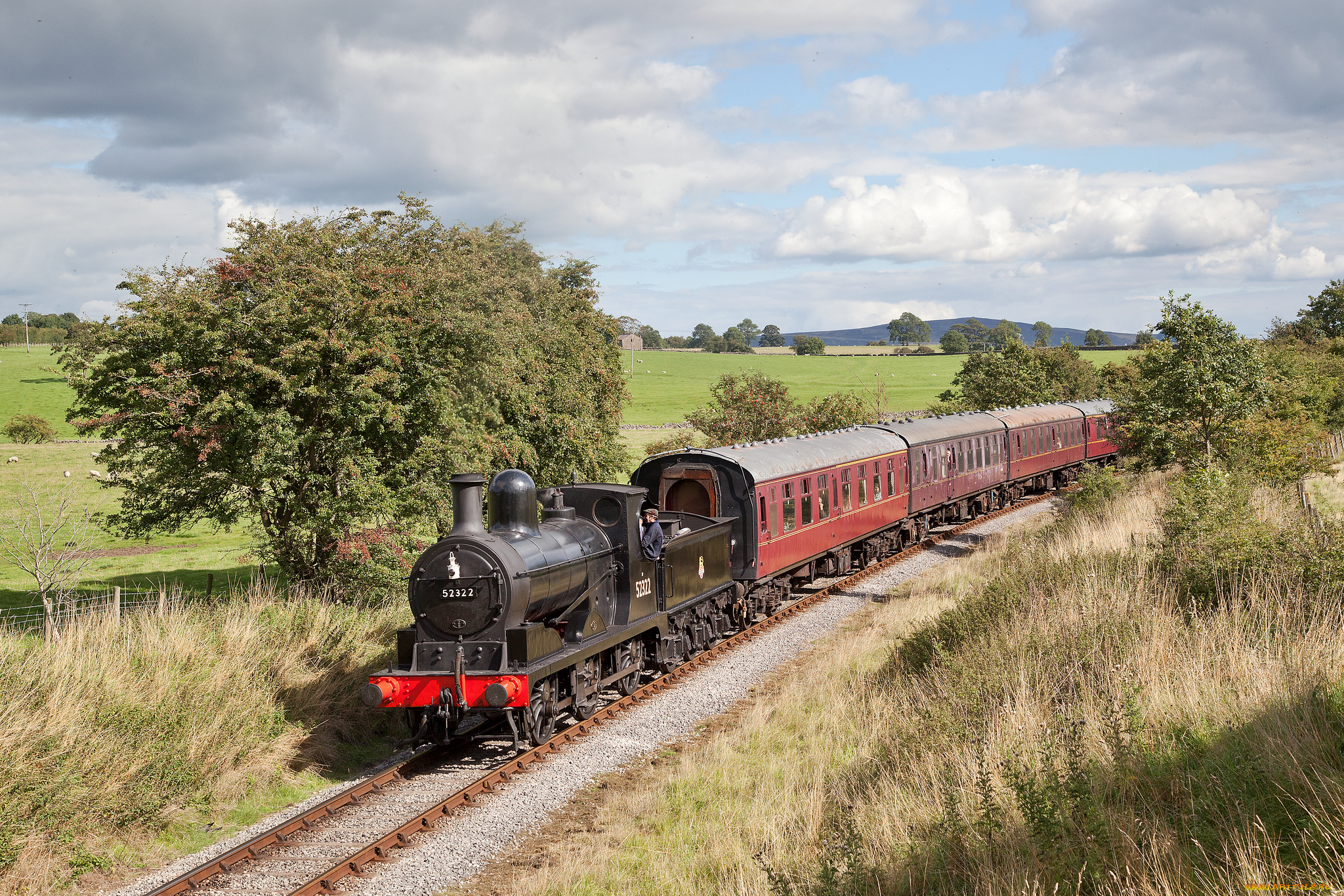 техника, паровозы, паровоз, дорога, железная