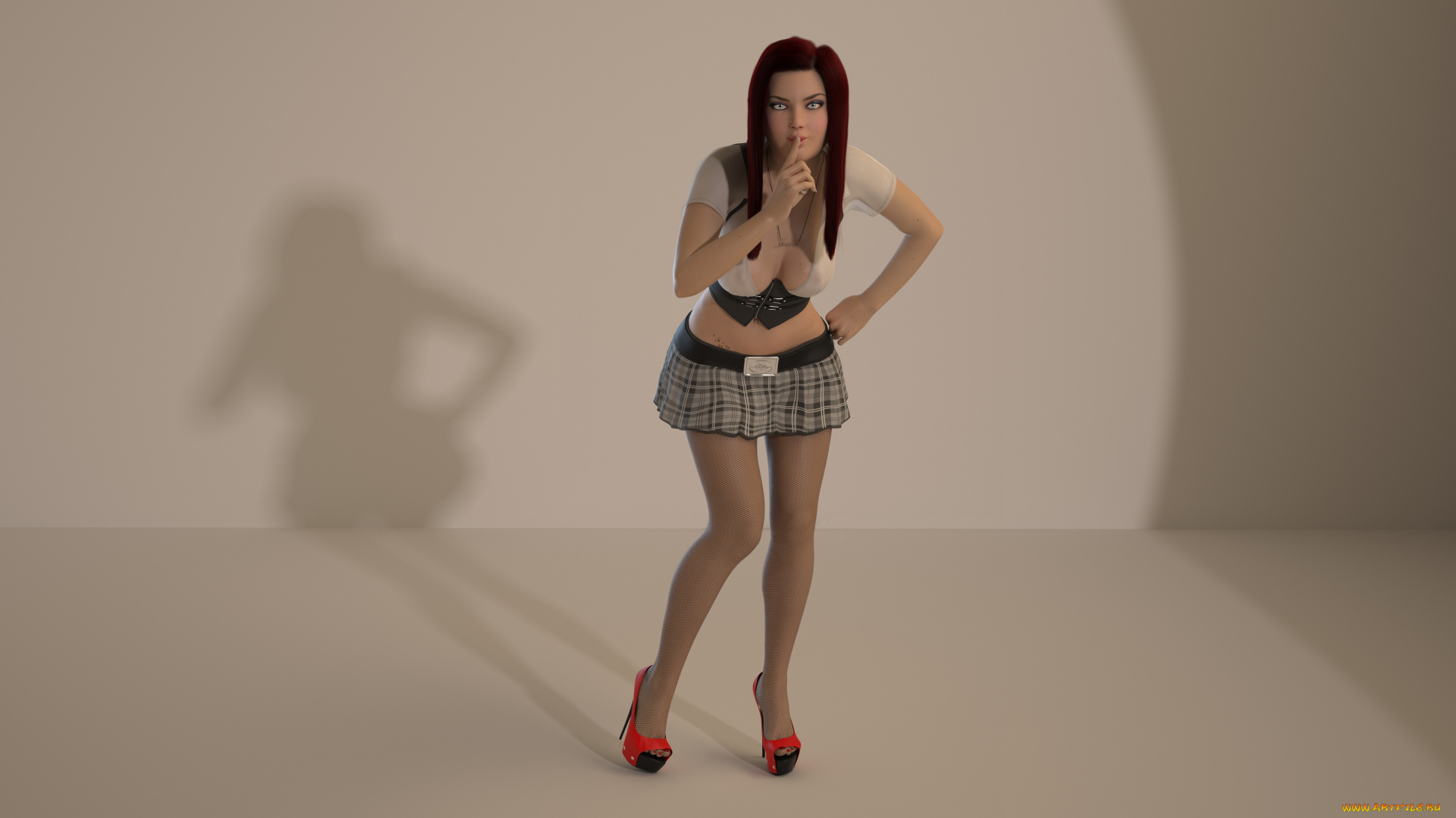 3д, графика, люди, , people, фон, взгляд, девушка