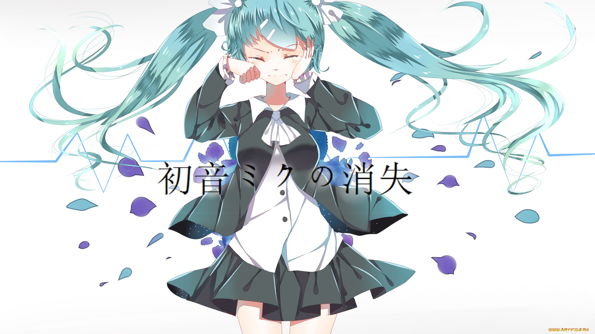 аниме, vocaloid, девочка, weitu, hatsune, miku