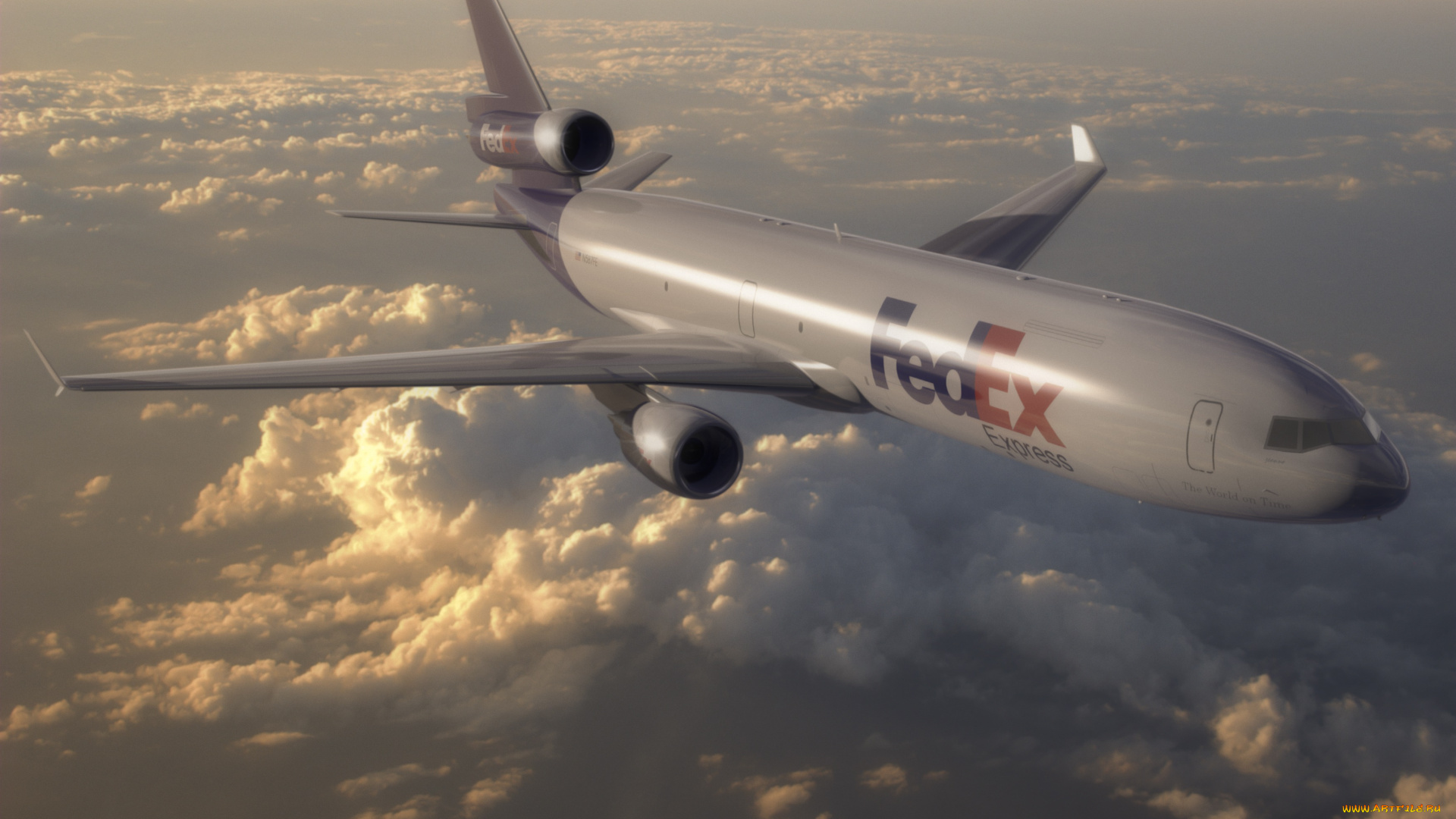 авиация, 3д, рисованые, v-graphic, полет, самолет