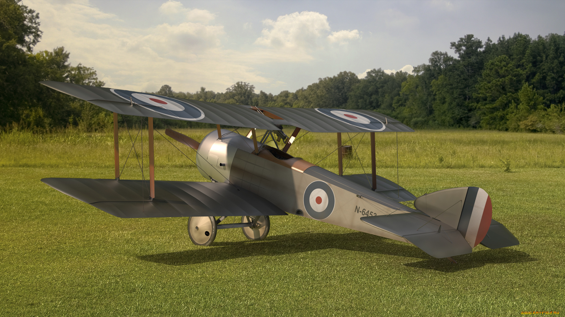 авиация, 3д, рисованые, v-graphic, самолет