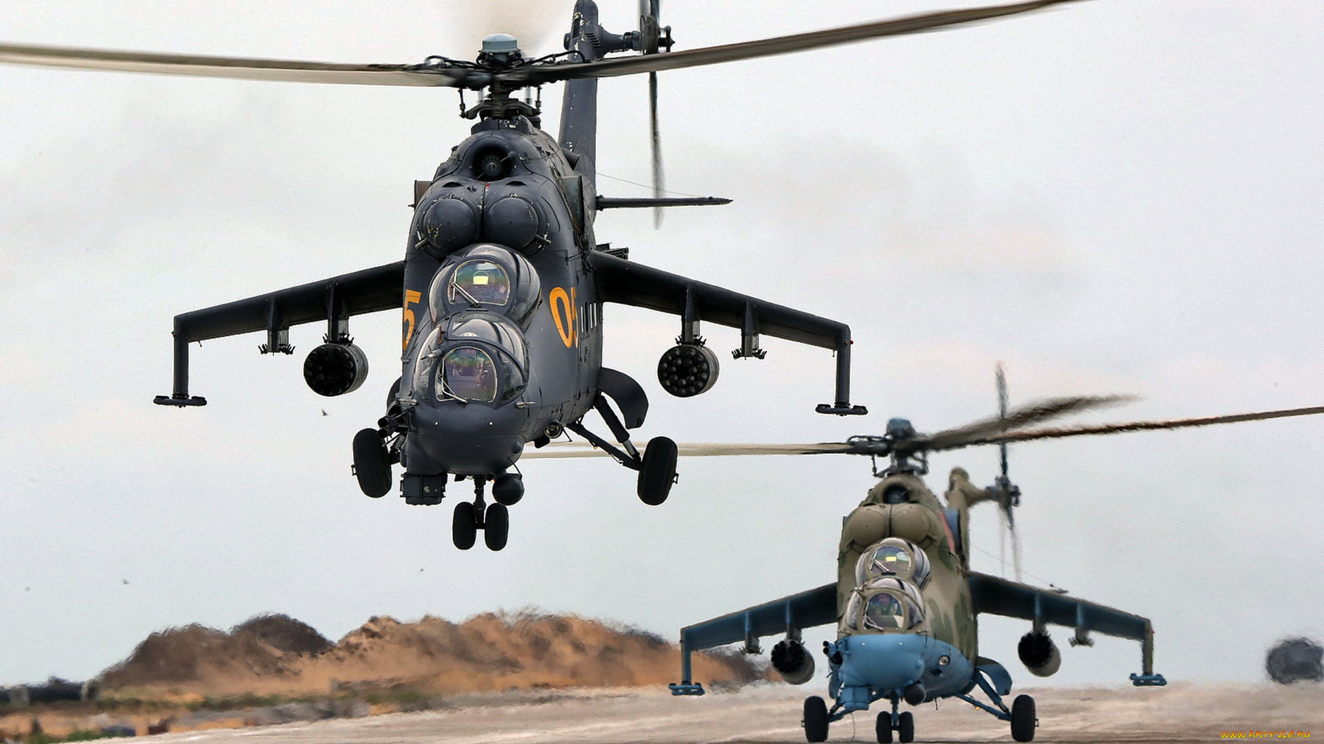 авиация, вертолёты, звено