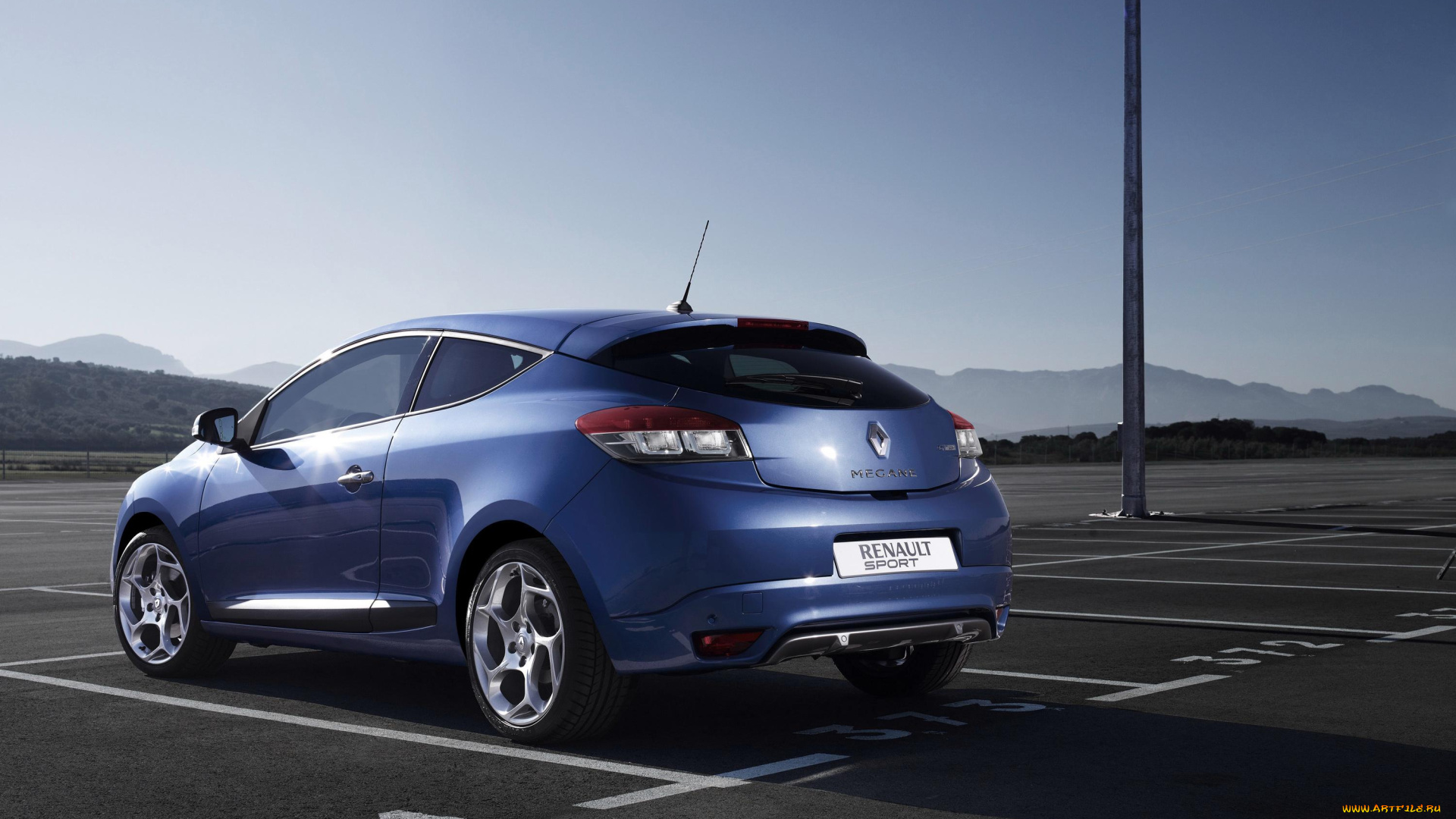 автомобили, renault, синий, gt, mеgane