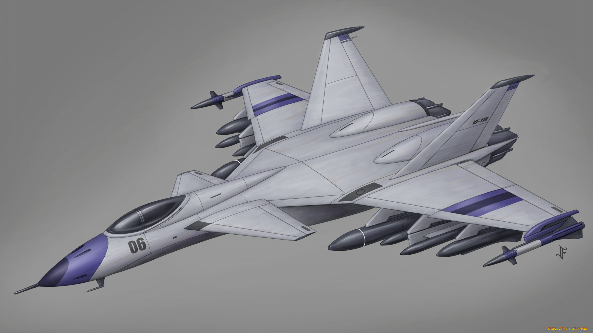 рисованное, авиация, самолет, полет