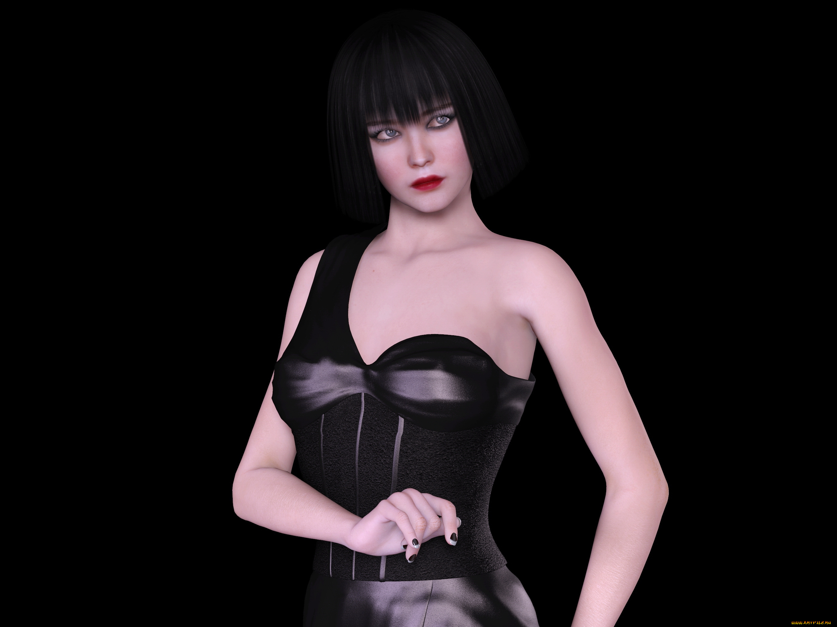 3д, графика, люди, , people, фон, взгляд, девушка