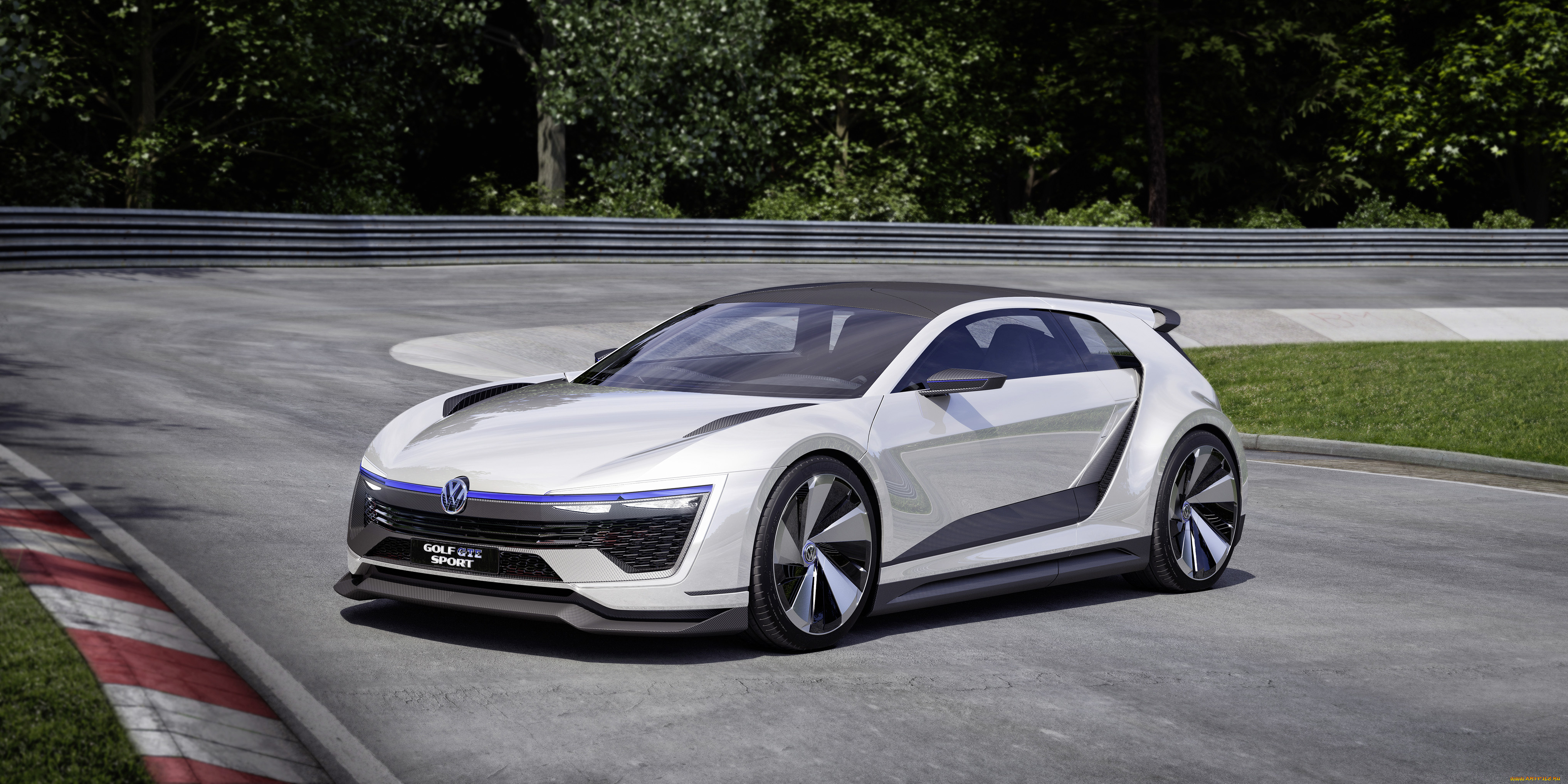 автомобили, volkswagen, concept, sport, gte, 2015г, golf