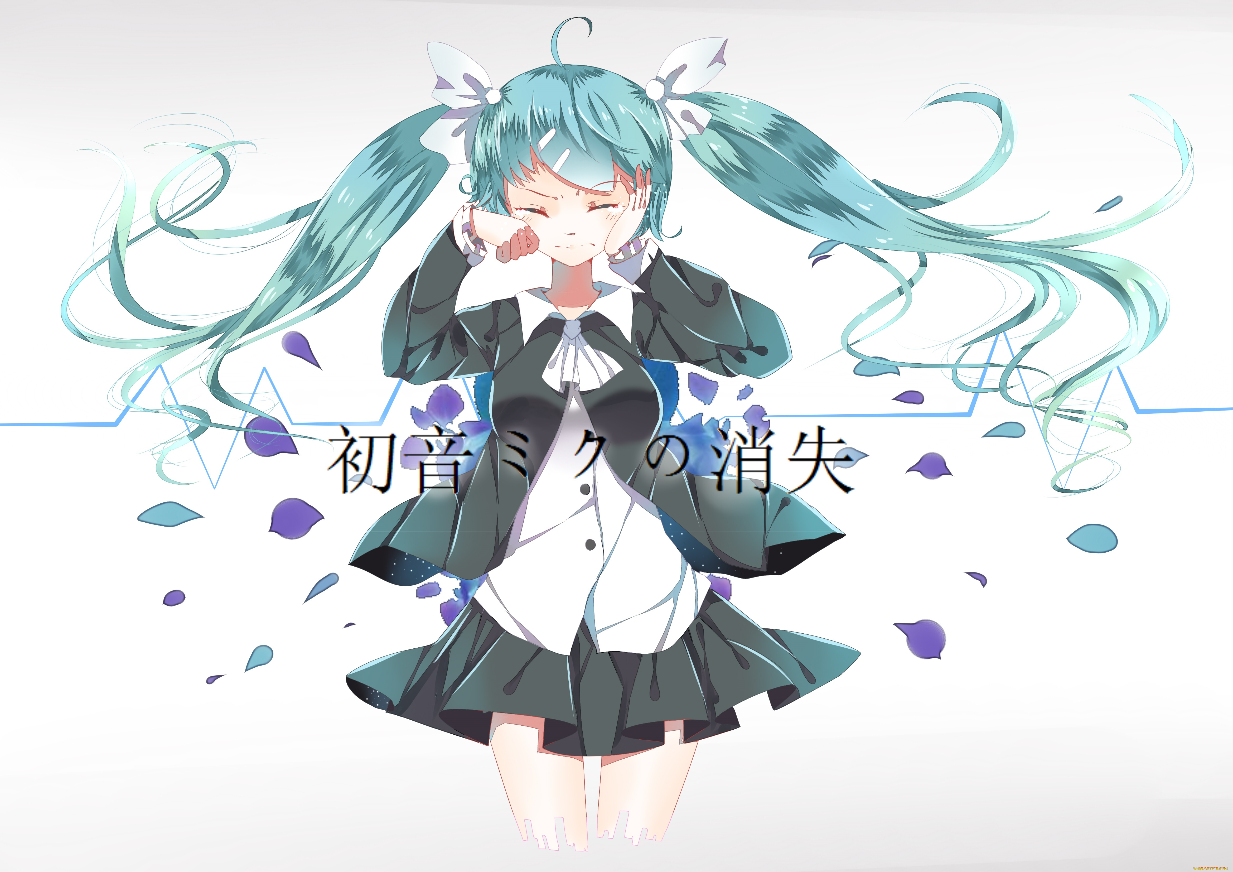 аниме, vocaloid, девочка, weitu, hatsune, miku